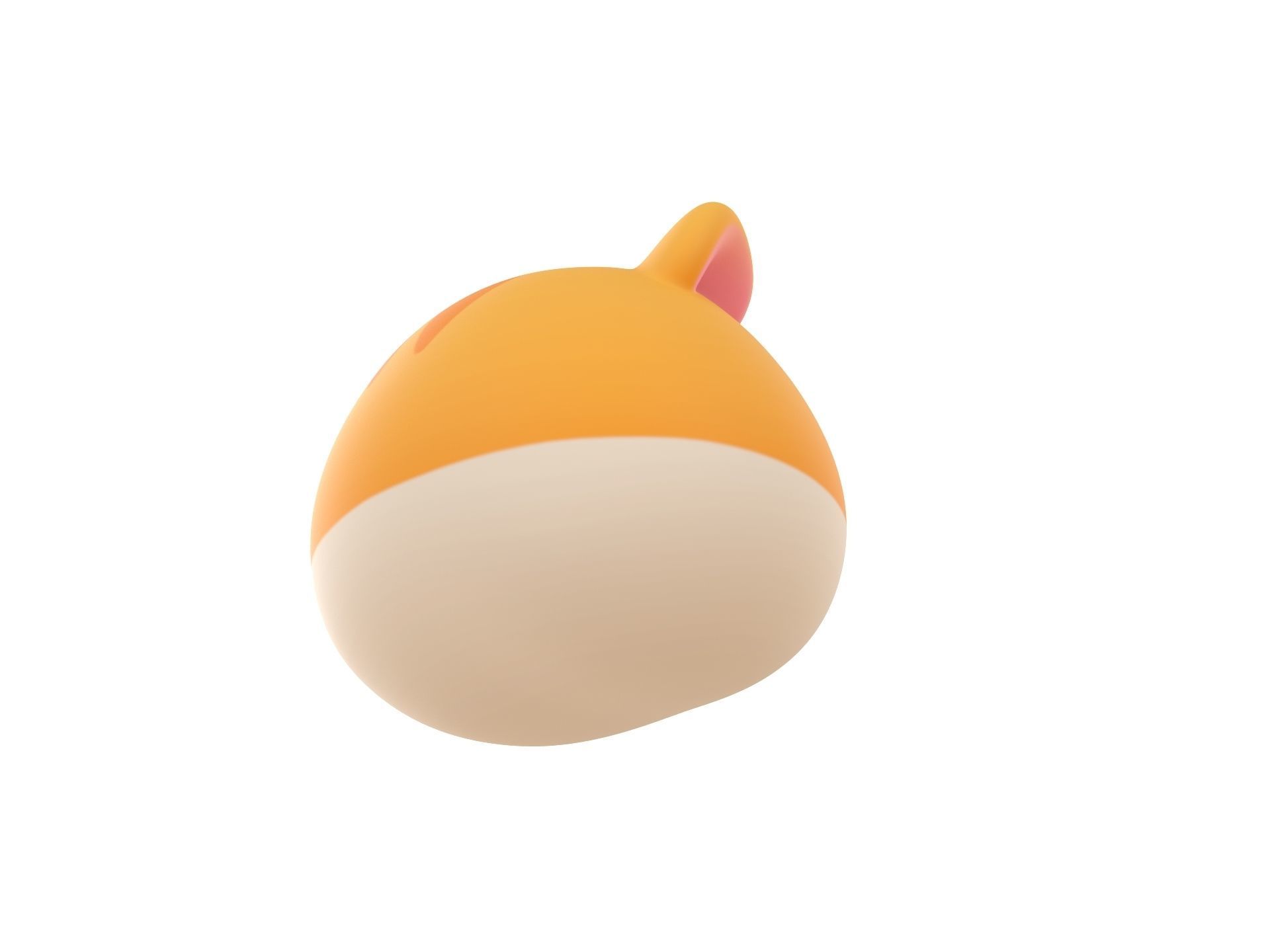 Prop165 Hamster Head 3D model_4