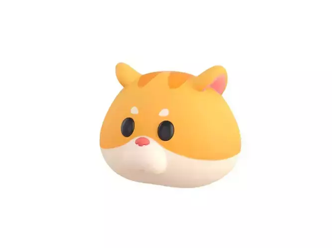 Prop165 Hamster Head