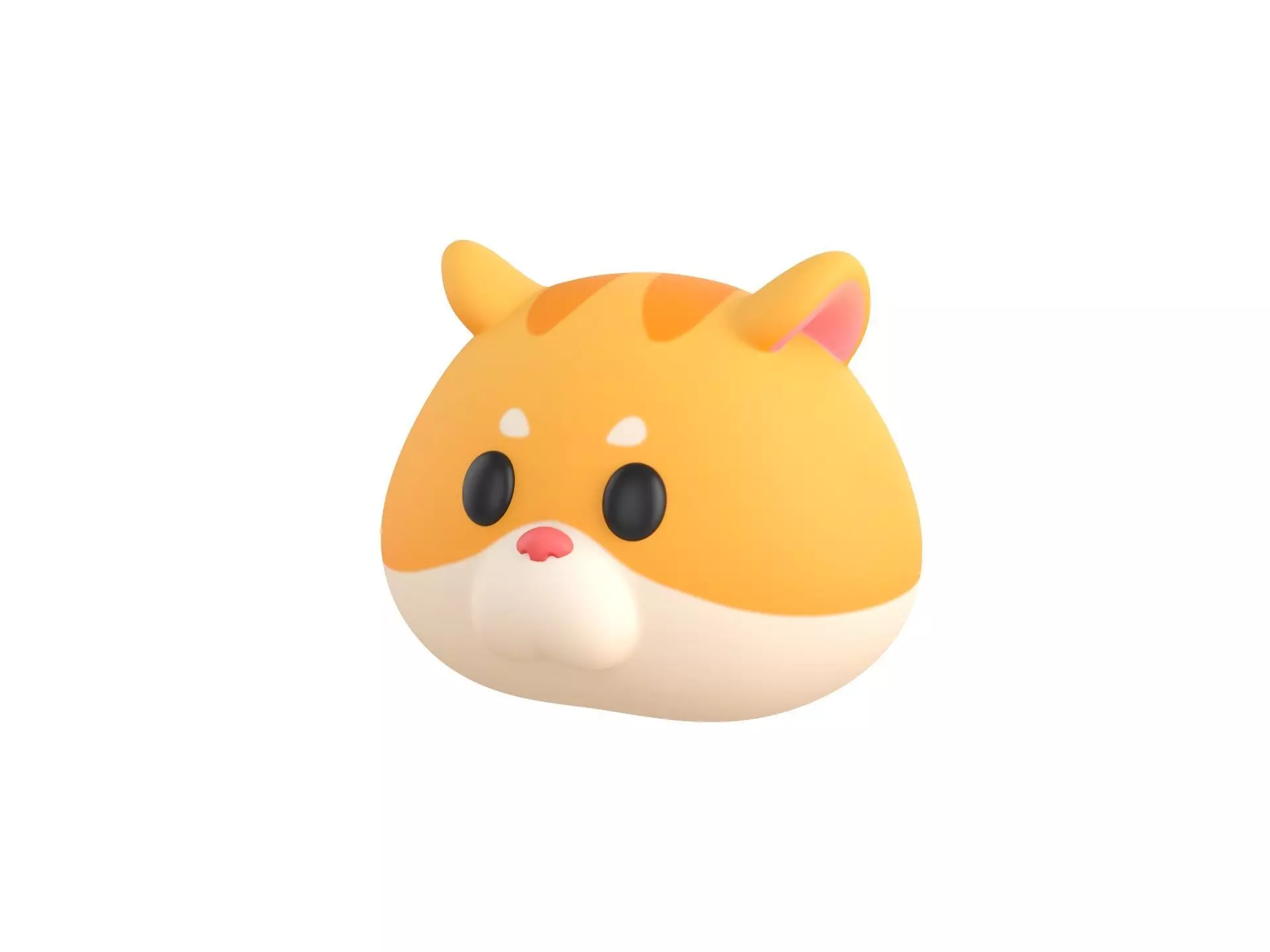 Prop165 Hamster Head 3D model_0