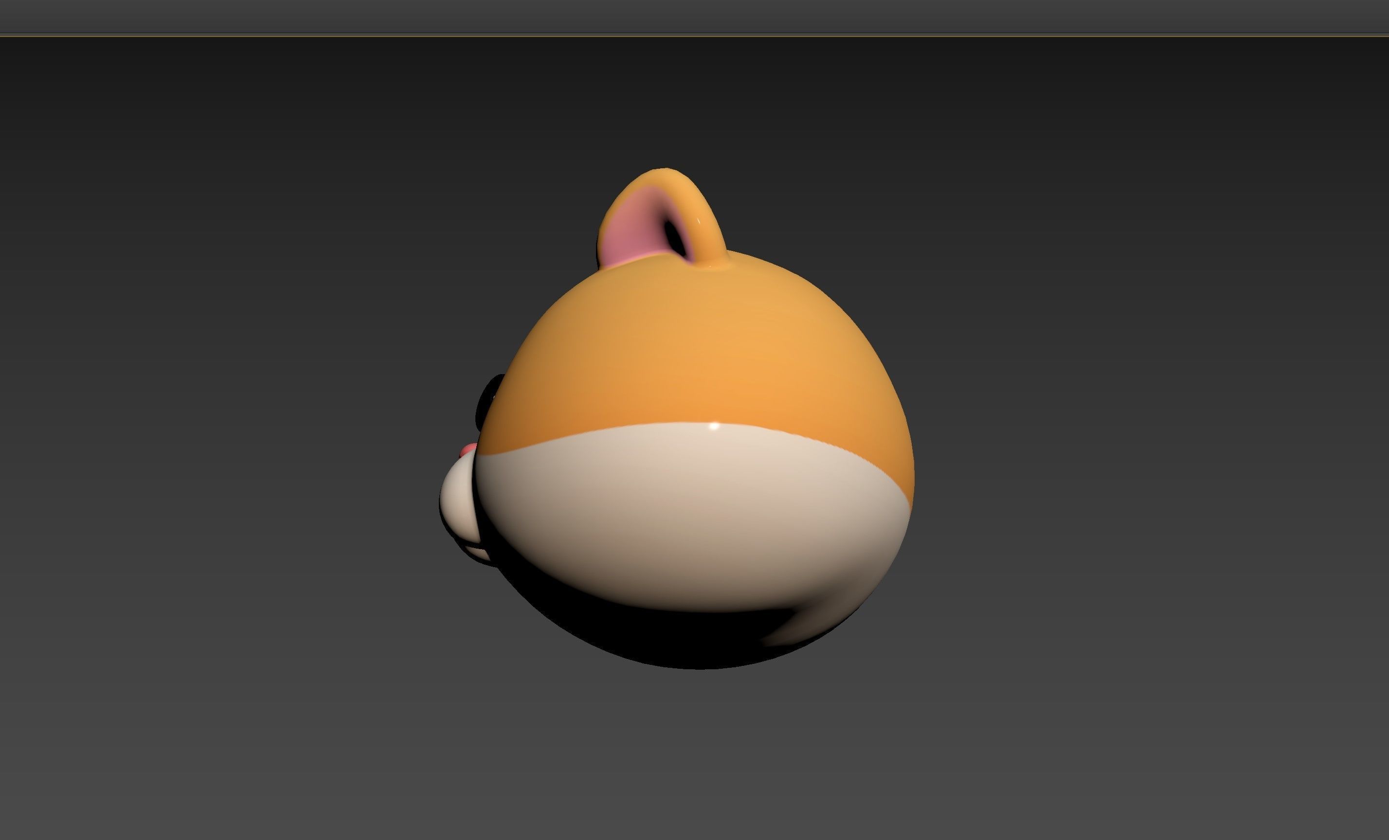 Prop165 Hamster Head 3D model_21