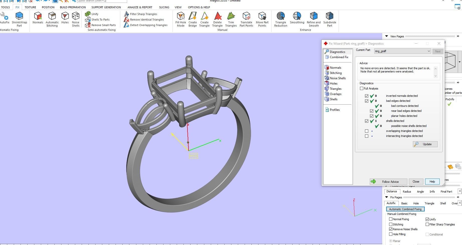 Graff Style Ring 3D print model_8