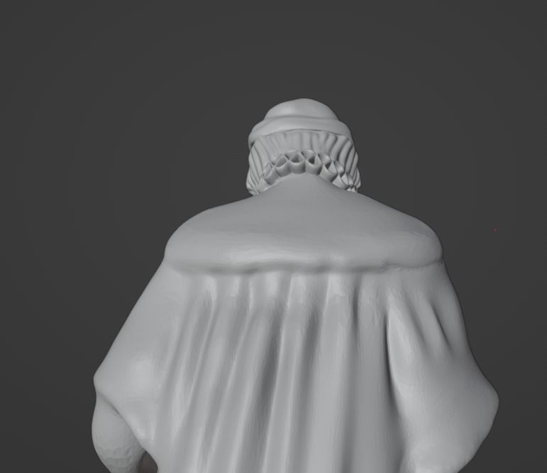 Johannes Gutenberg 3D print model_15