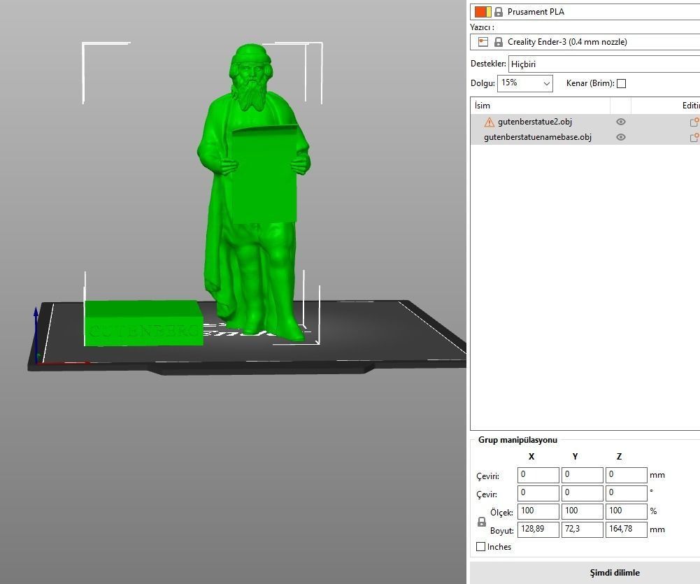 Johannes Gutenberg 3D print model_22