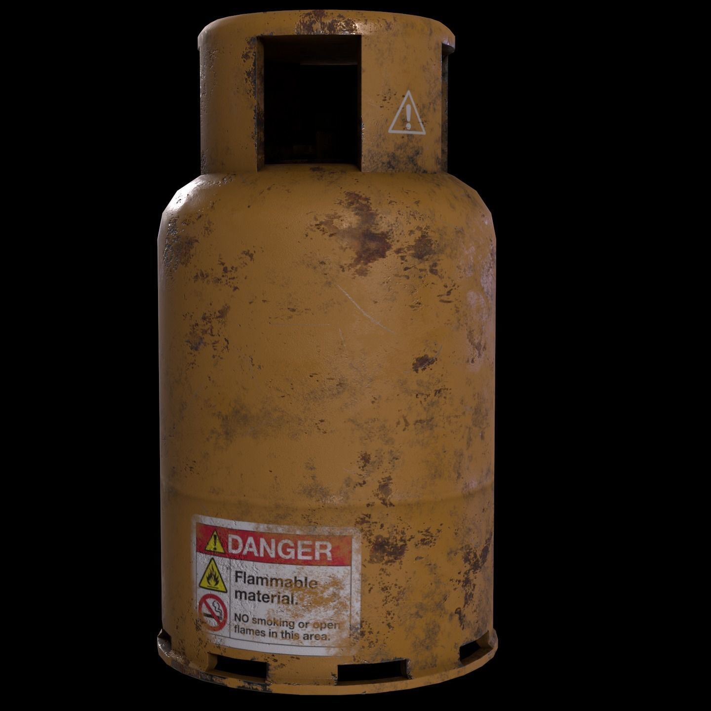 Barrels pack Low-poly 3D model_11