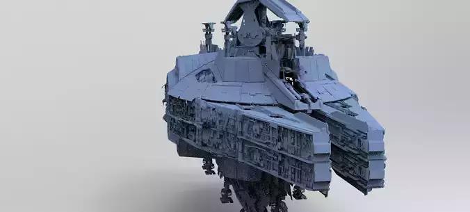  Ancient tech temple Space station 7 