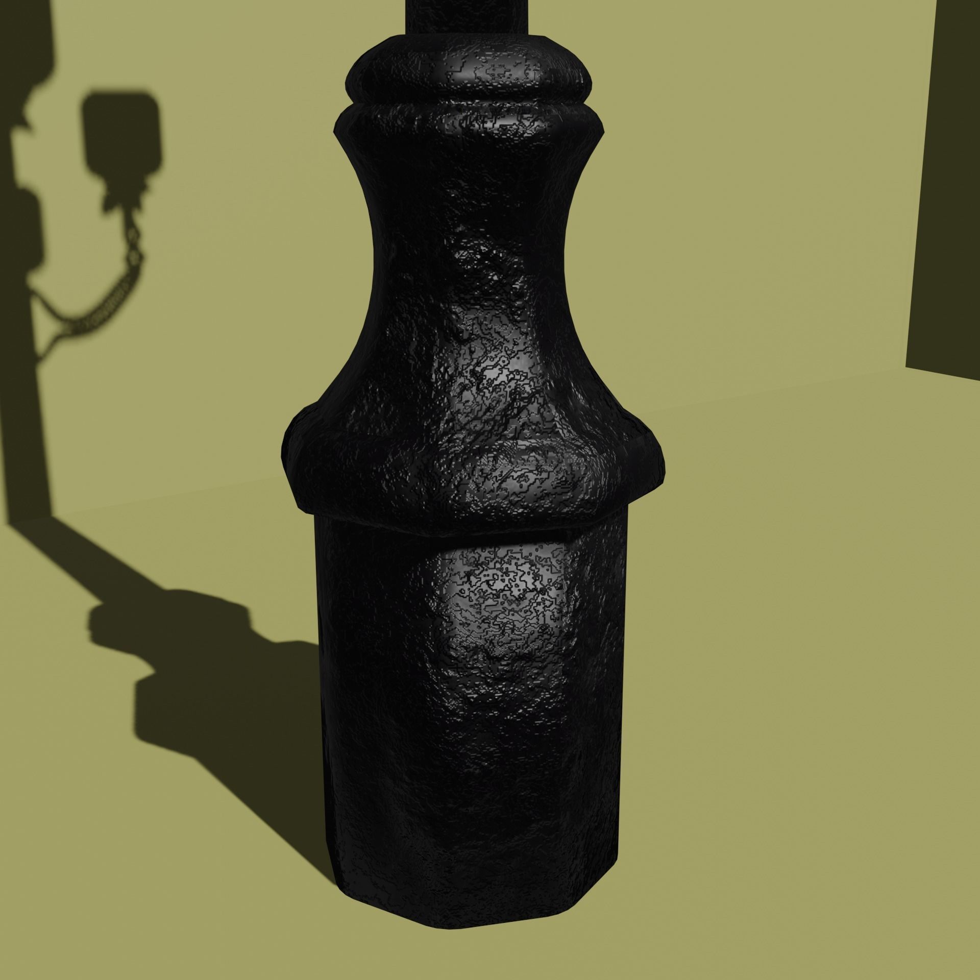 Street light 3D model_1