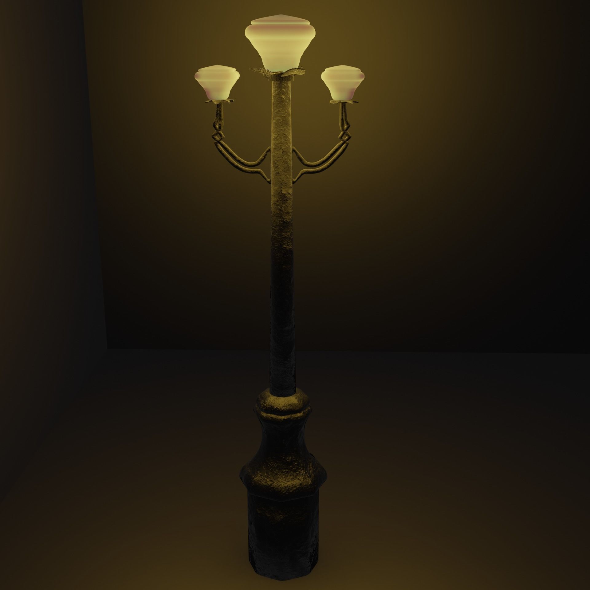 Street light 3D model_5
