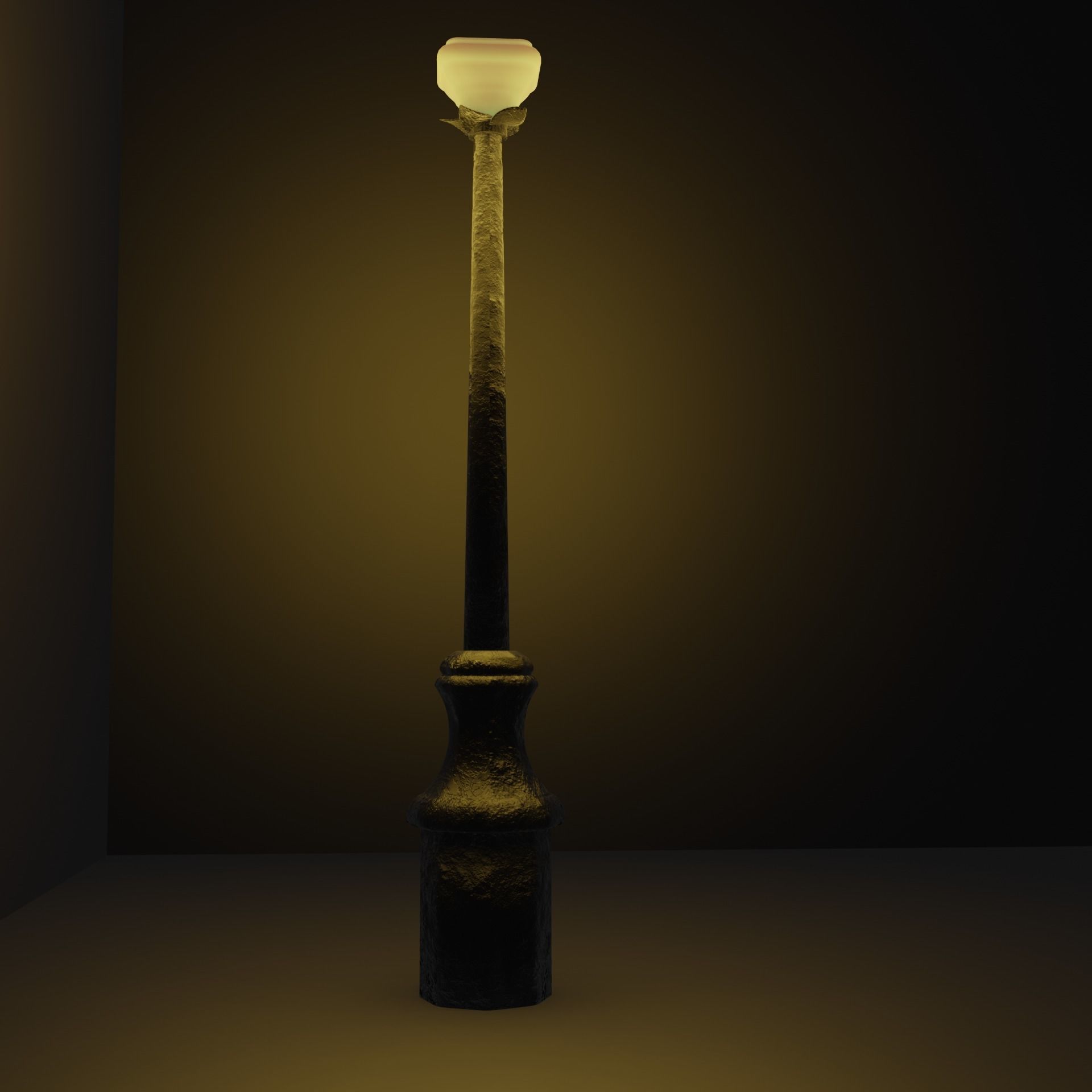Street light 3D model_6