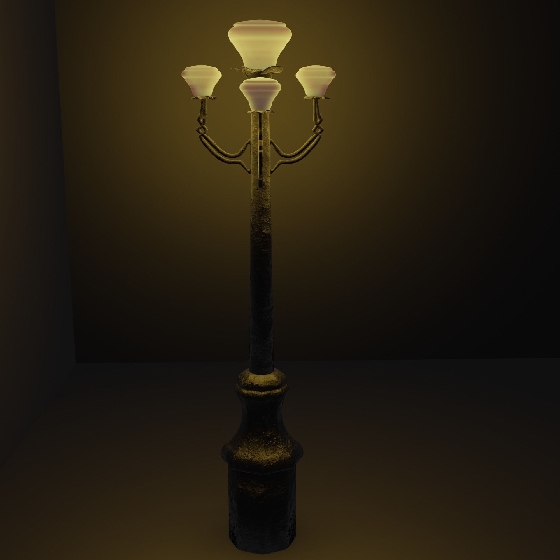 Street light 3D model_8