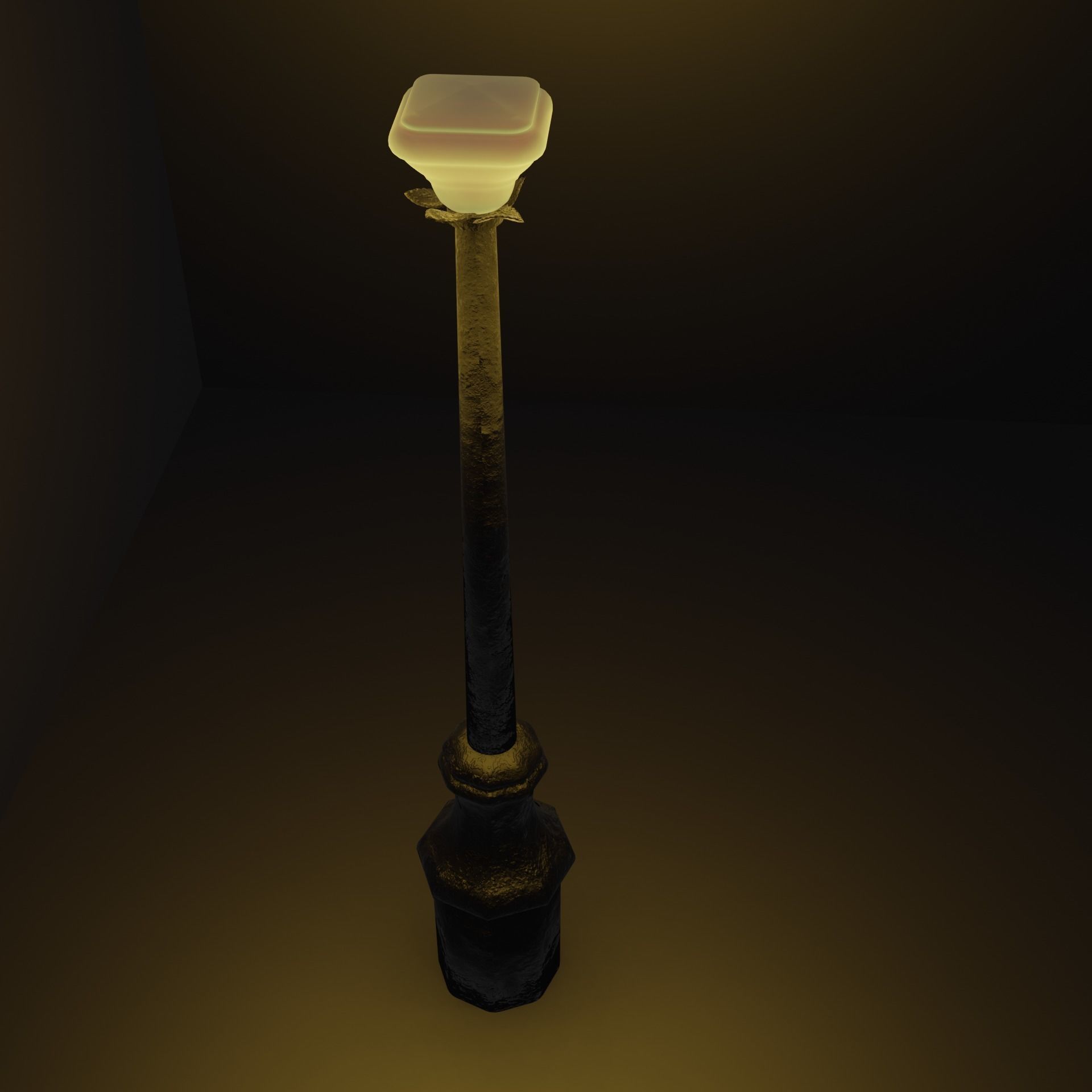 Street light 3D model_7