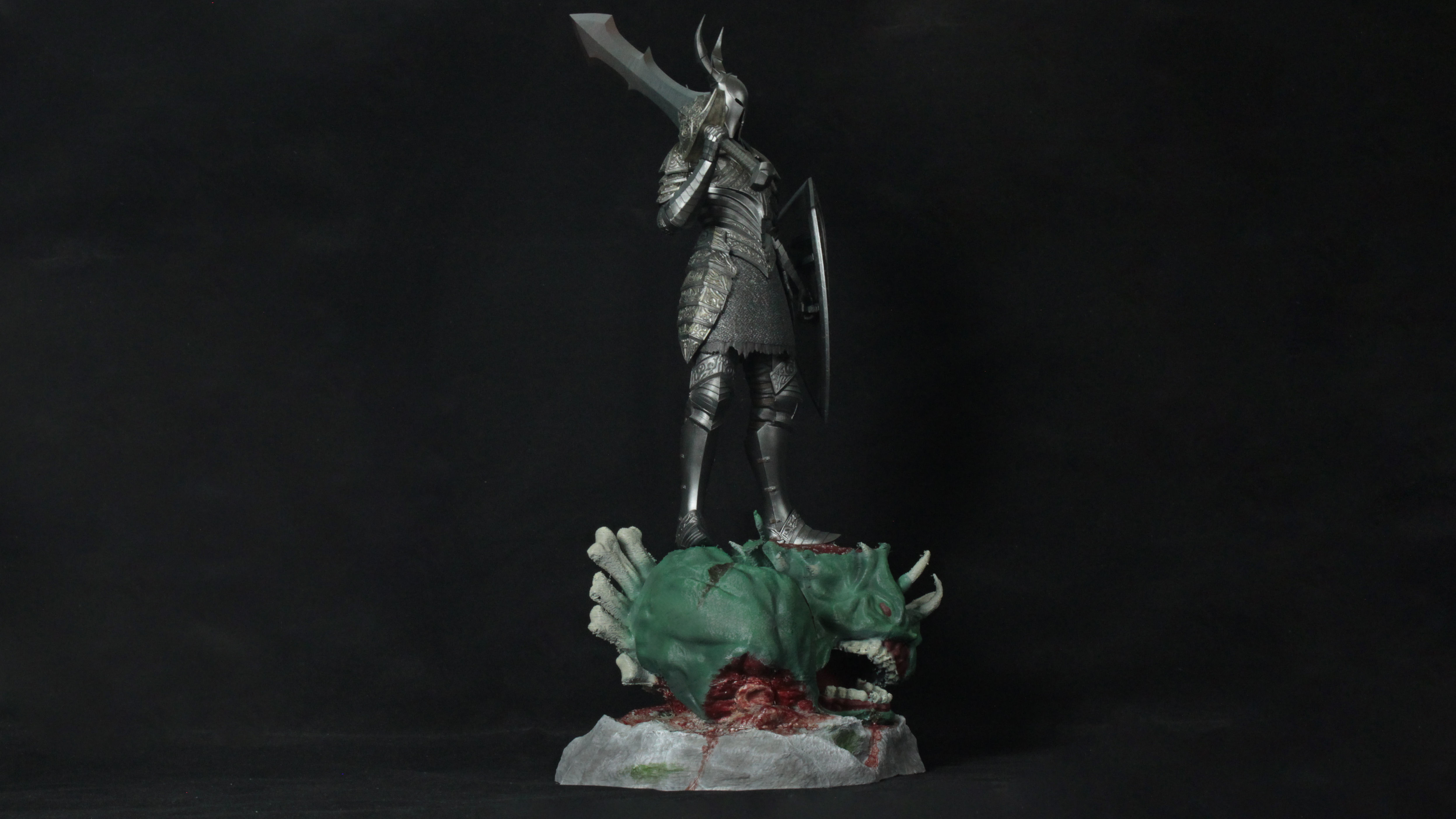 Black Knight - Dark Souls 3D Print 3D print model_5