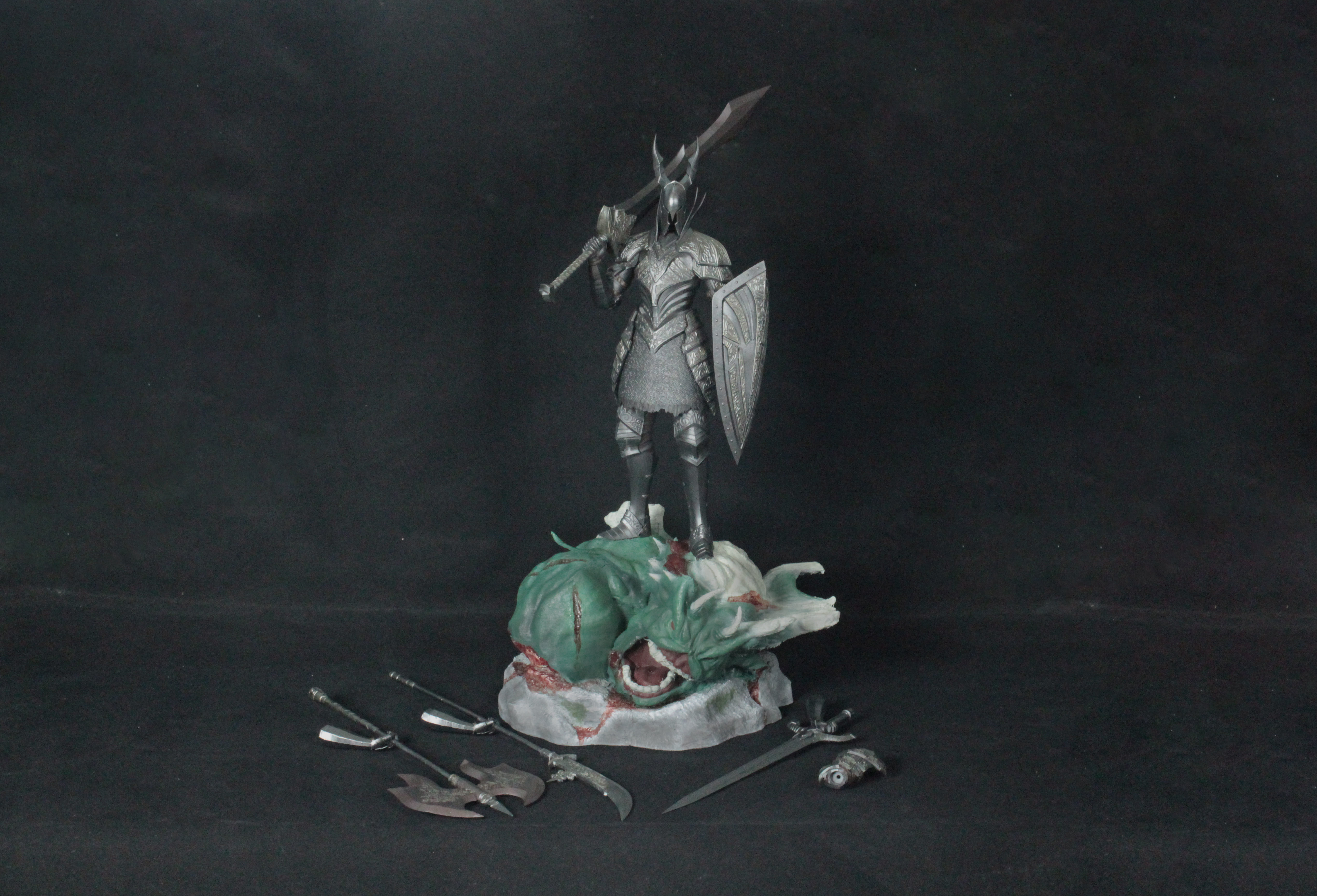 Black Knight - Dark Souls 3D Print 3D print model_17
