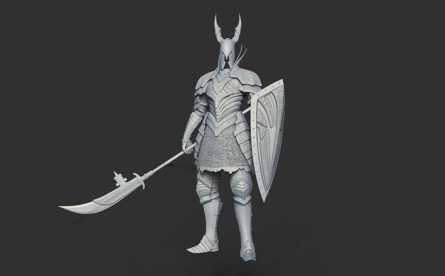 Black Knight - Dark Souls 3D Print 3D print model_27