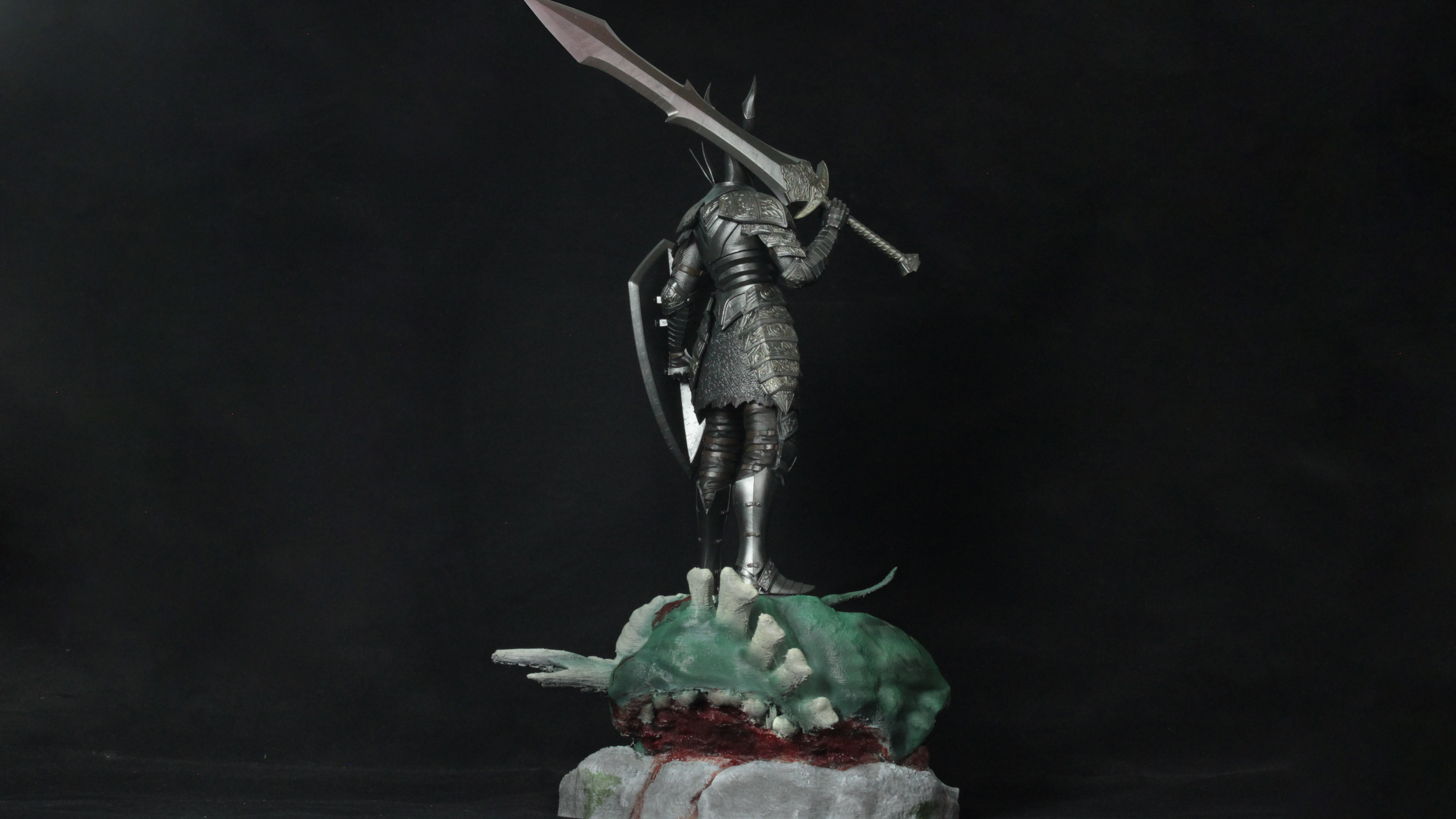 Black Knight - Dark Souls 3D Print 3D print model_4