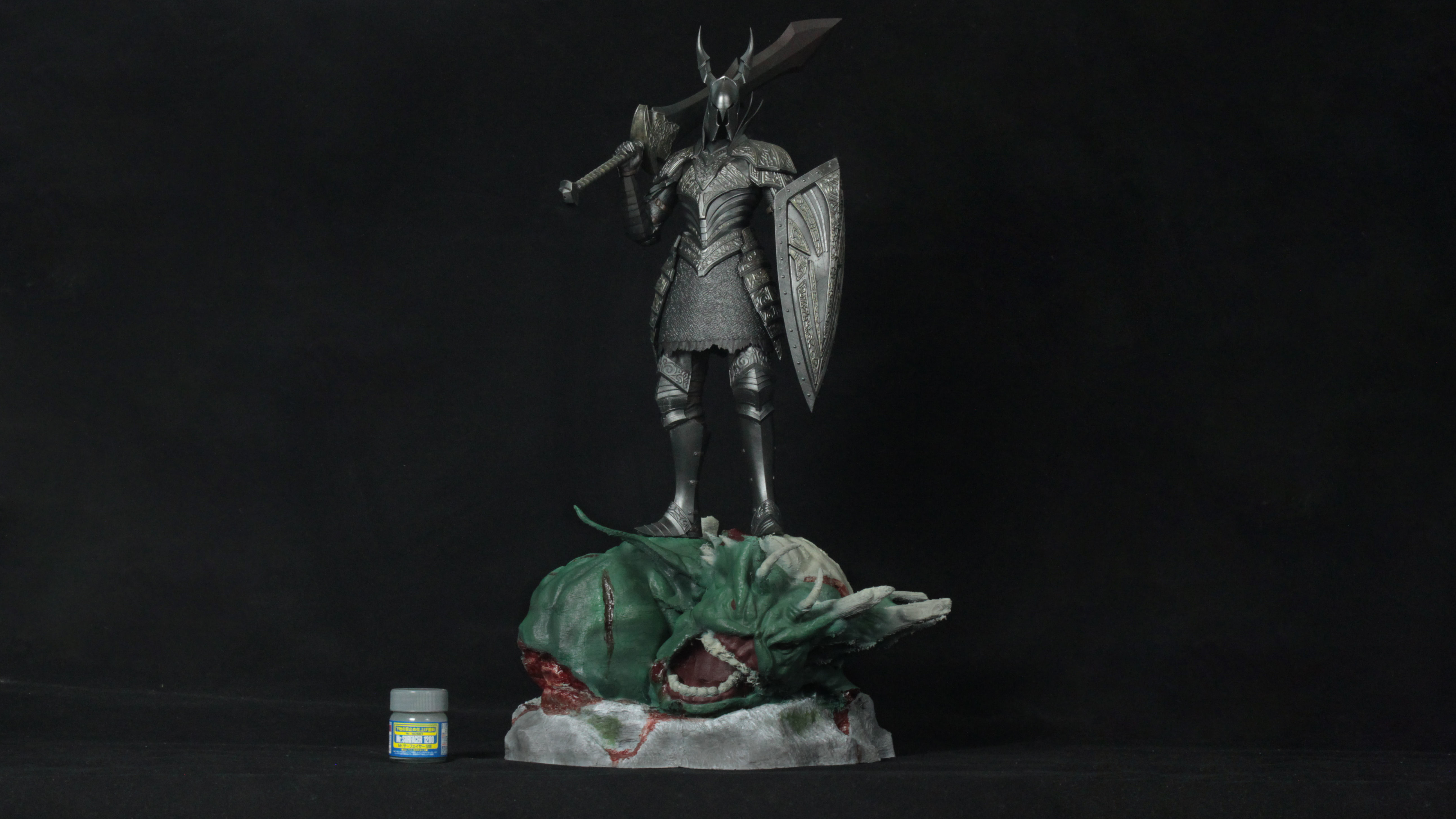 Black Knight - Dark Souls 3D Print 3D print model_6