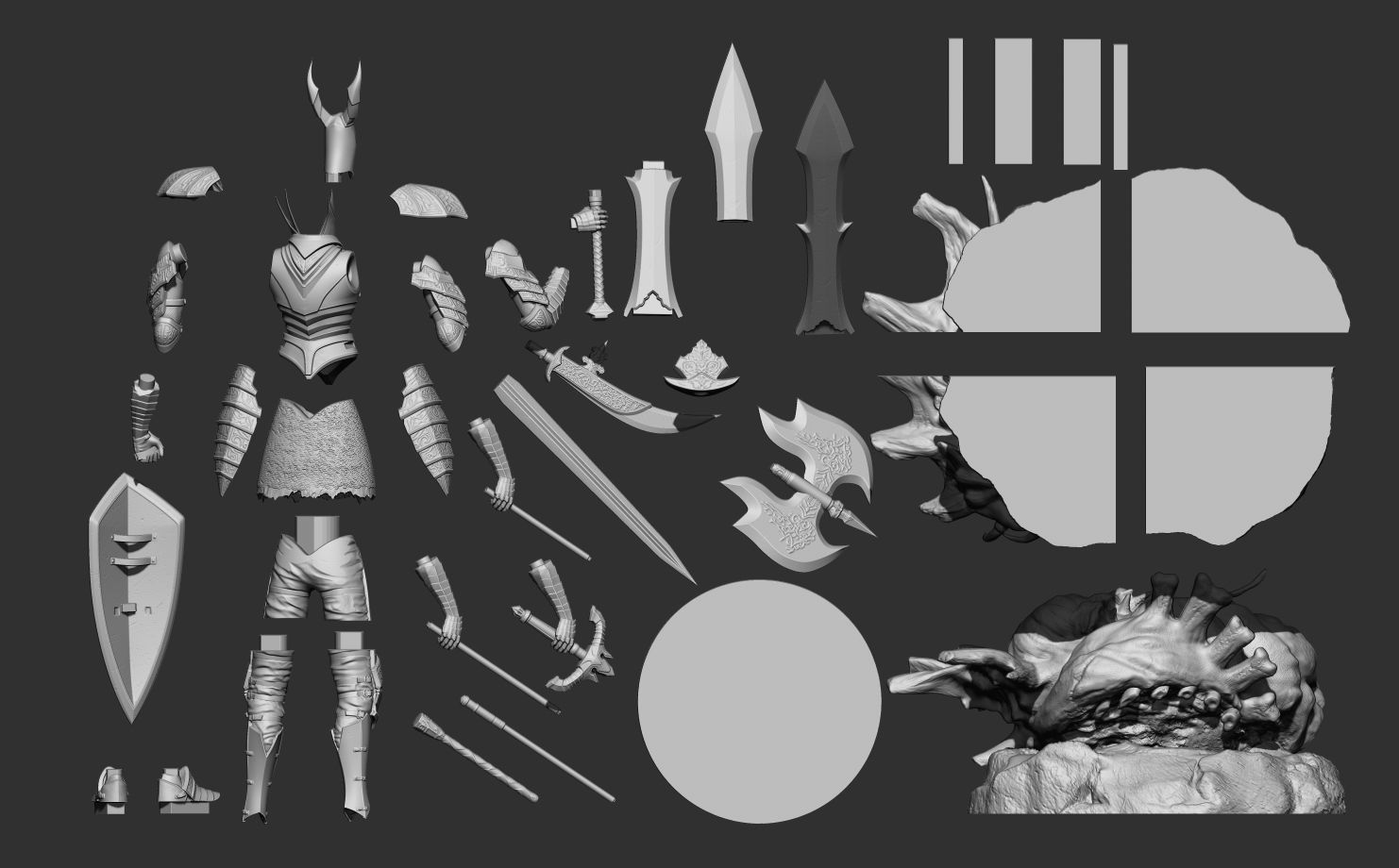 Black Knight - Dark Souls 3D Print 3D print model_19