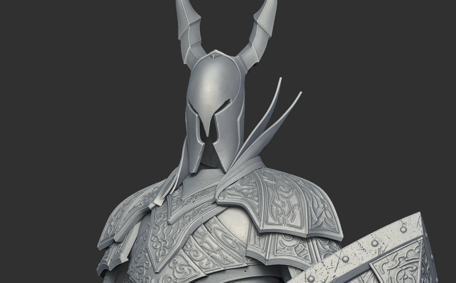 Black Knight - Dark Souls 3D Print 3D print model_20