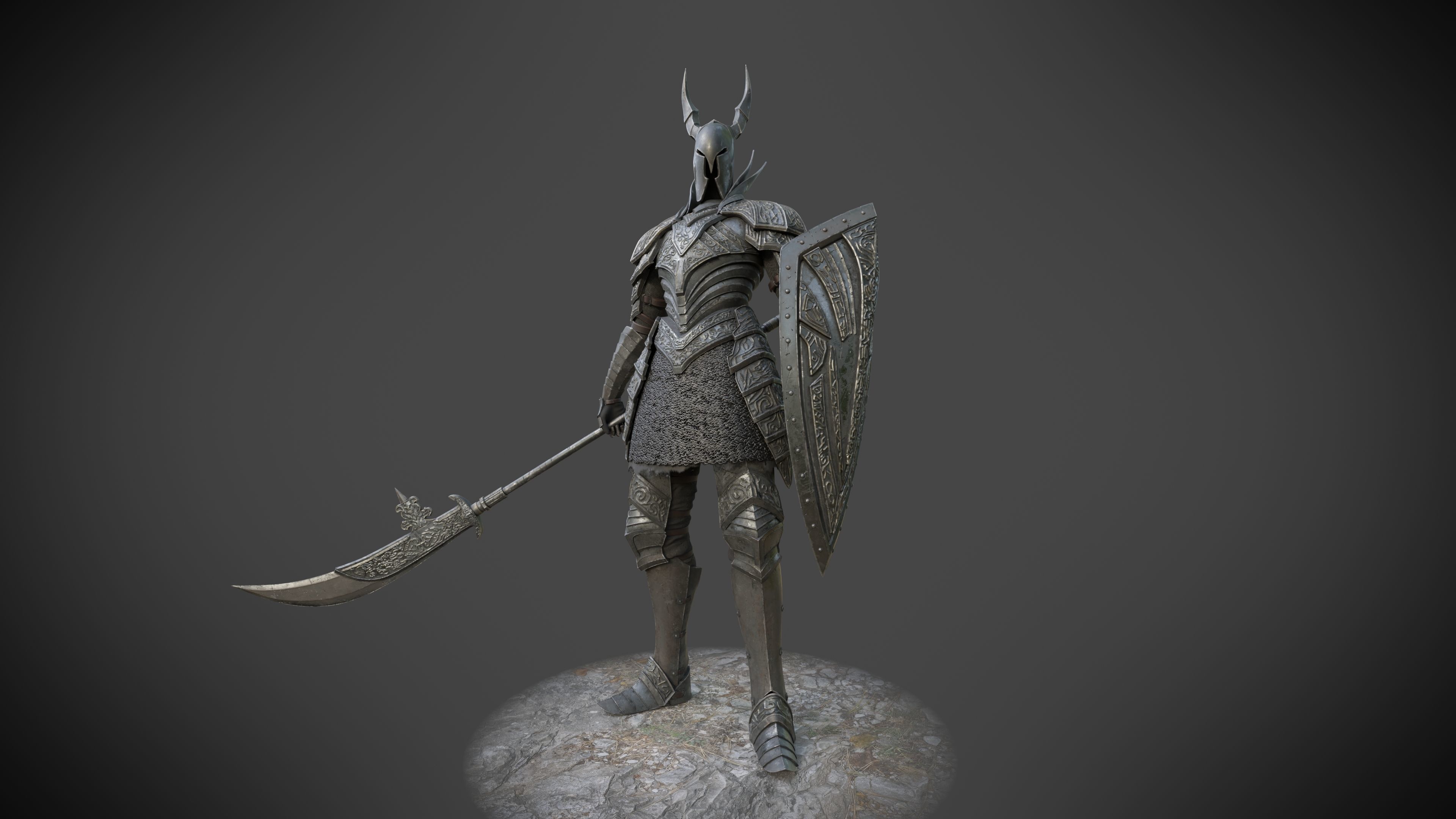 Black Knight - Dark Souls 3D Print 3D print model_51