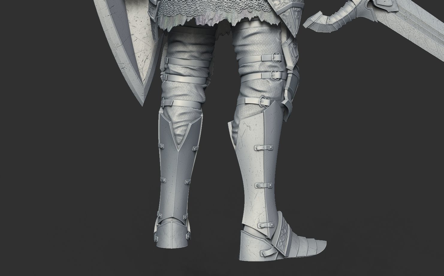 Black Knight - Dark Souls 3D Print 3D print model_31