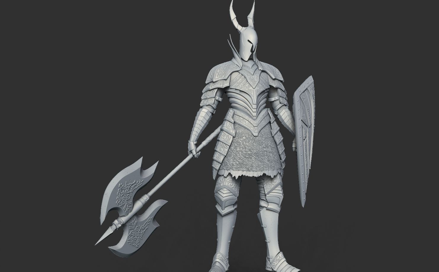 Black Knight - Dark Souls 3D Print 3D print model_34