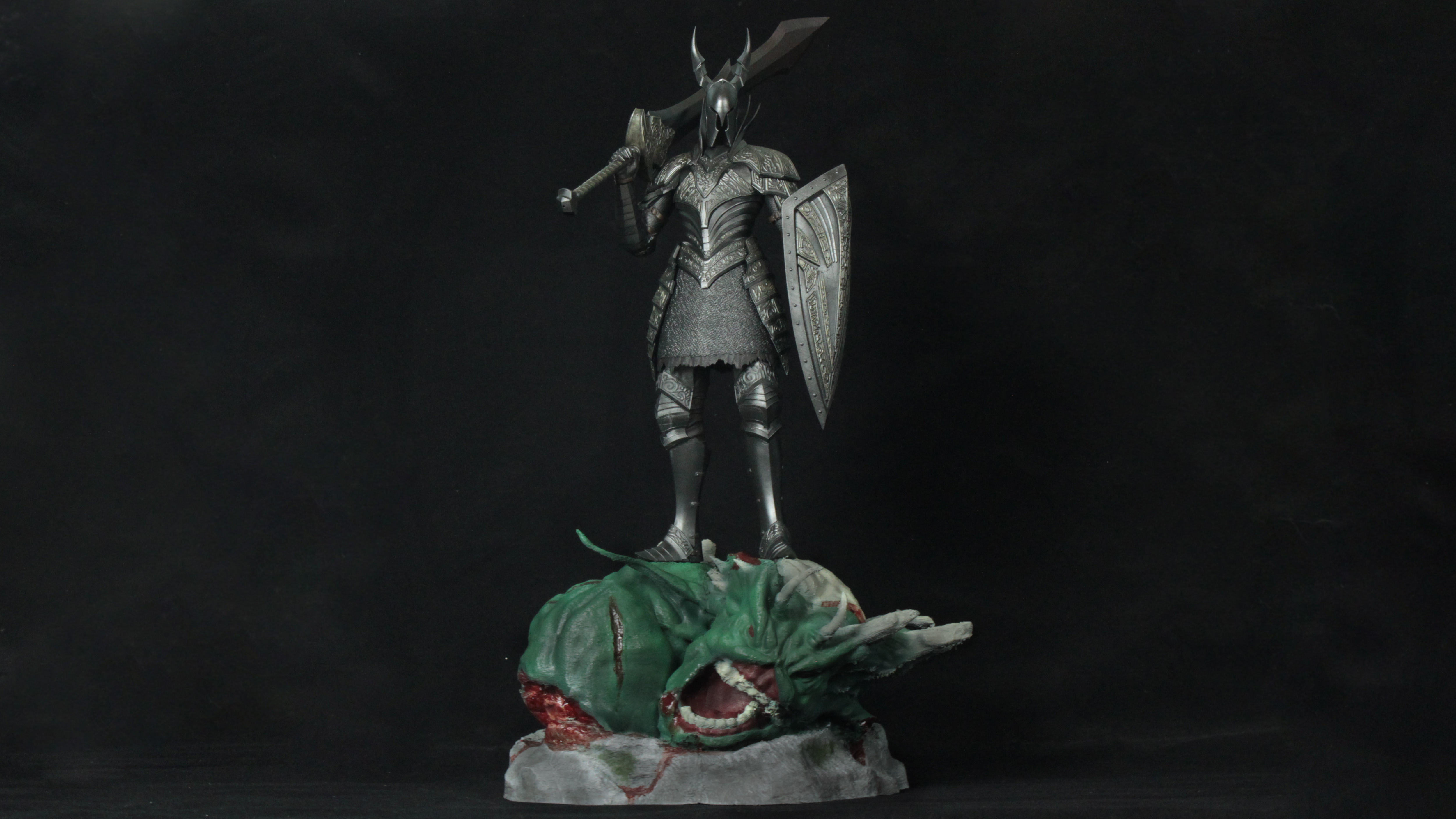 Black Knight - Dark Souls 3D Print 3D print model_1