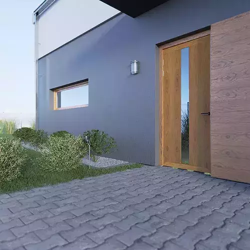 Exterior house 3D model 5