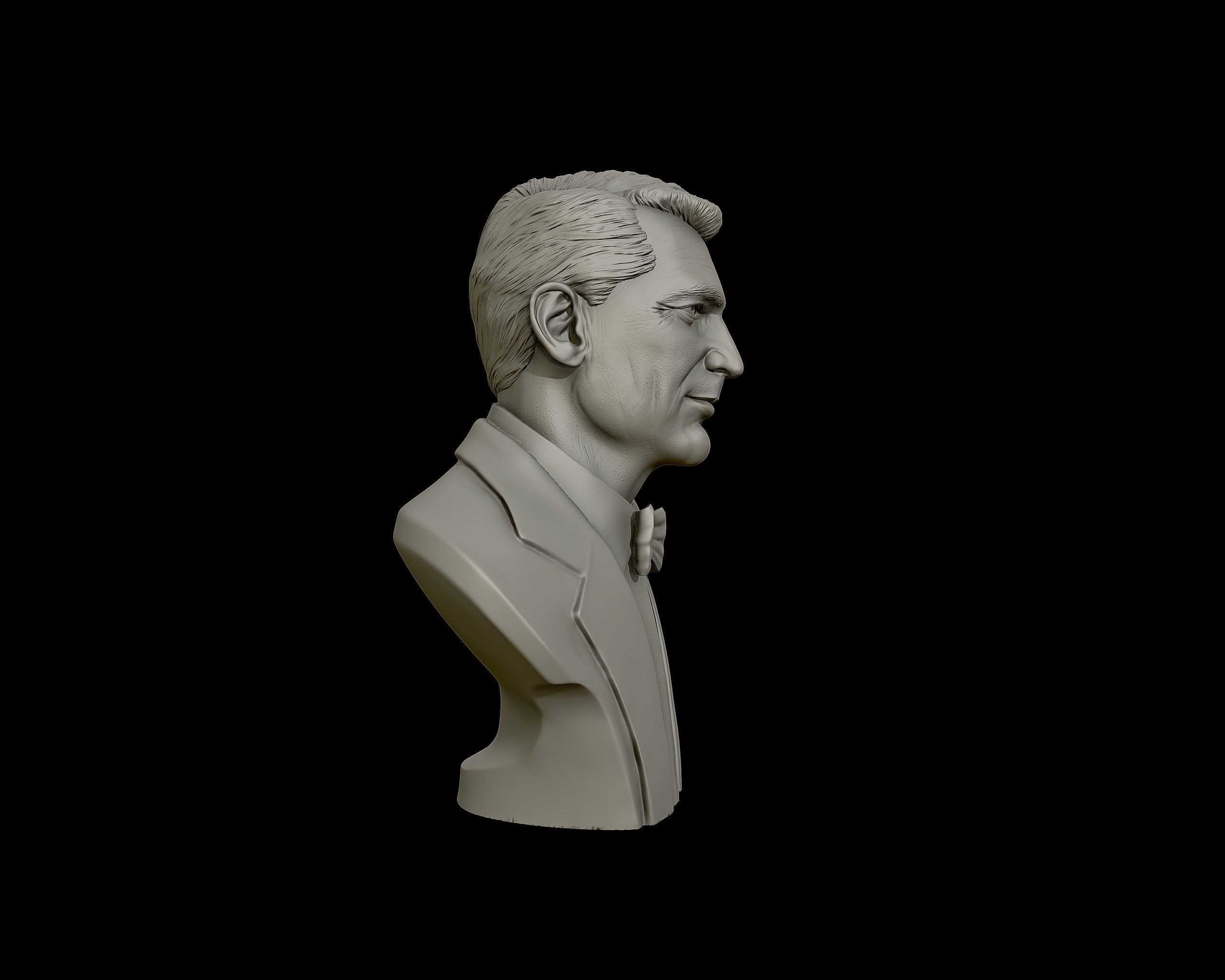 Cary Grant bust sculpture 3D print model_19