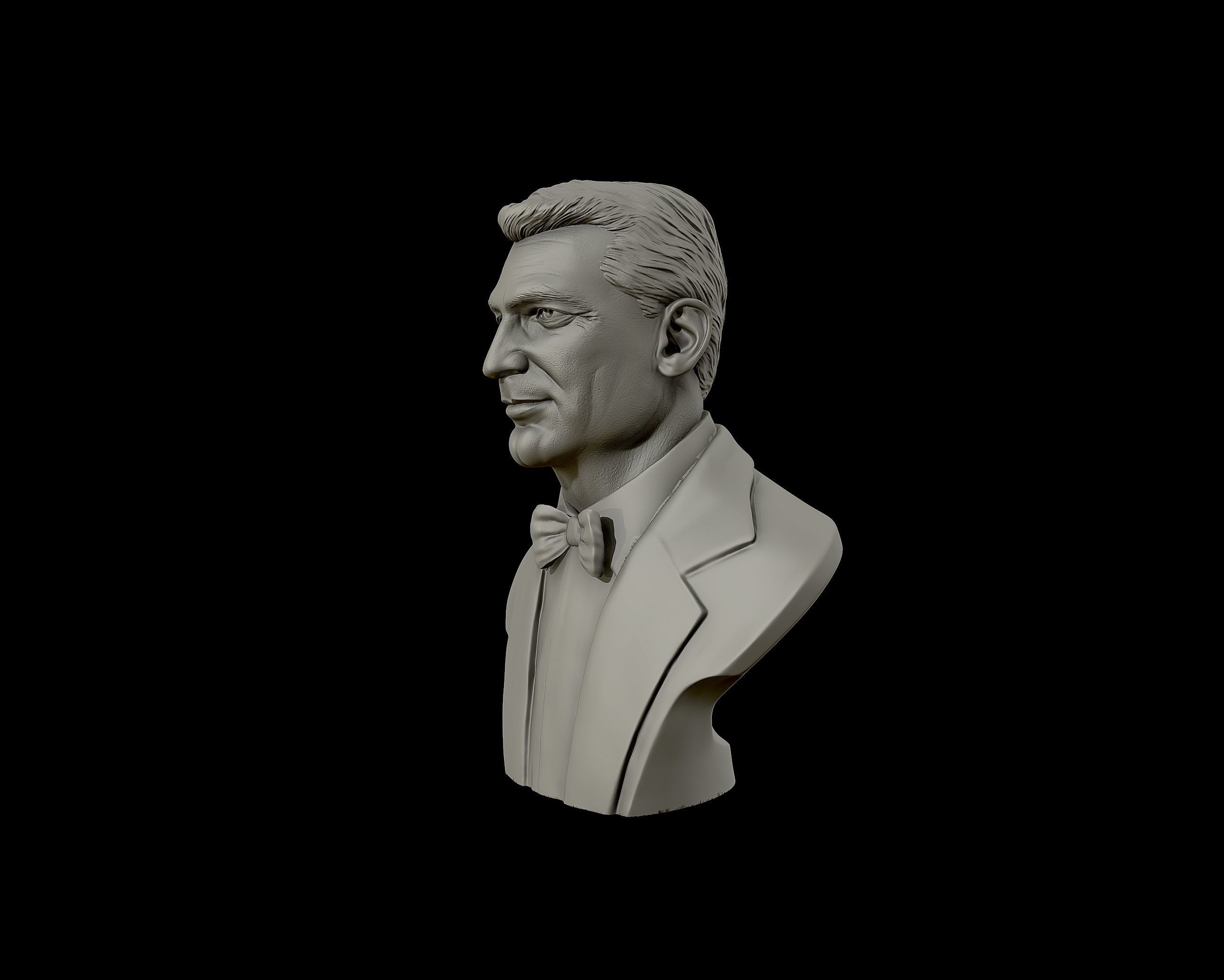 Cary Grant bust sculpture 3D print model_12