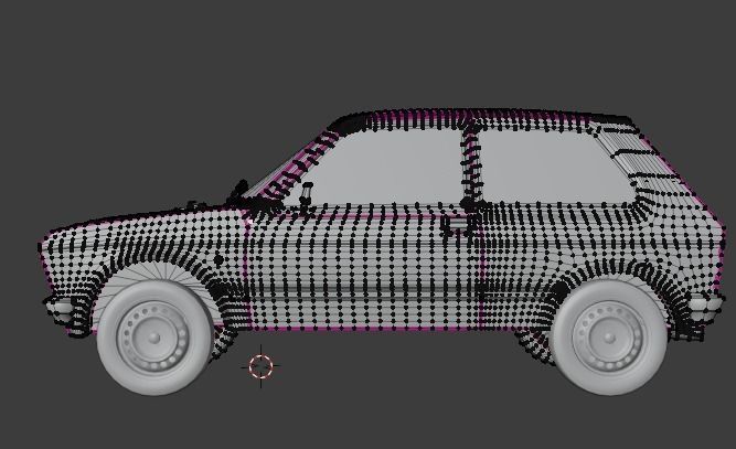 Yugo Koral45 Low-poly 3D model_6