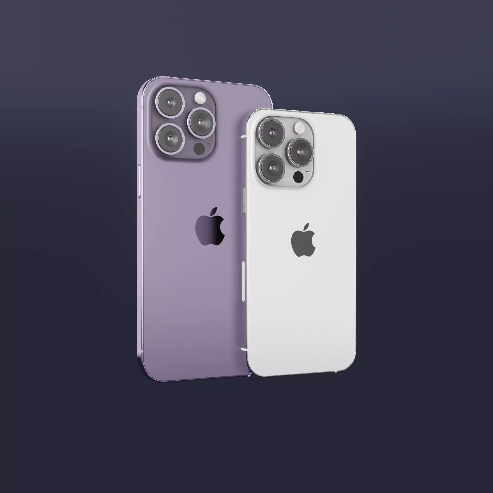 iPhone 14 Pro max Low-poly 3D model_0