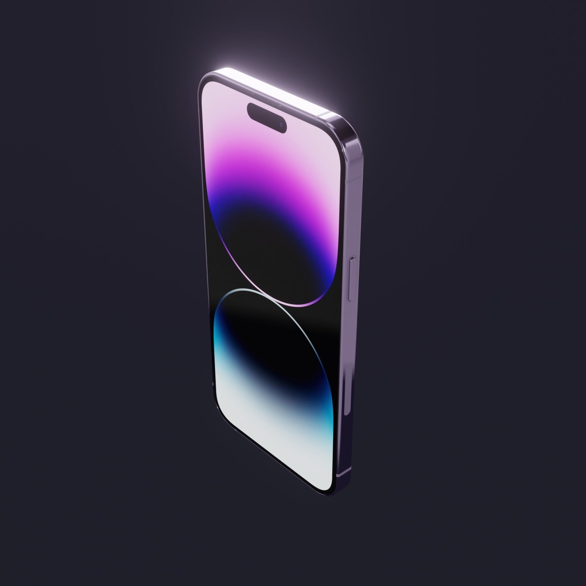 iPhone 14 Pro max Low-poly 3D model_13