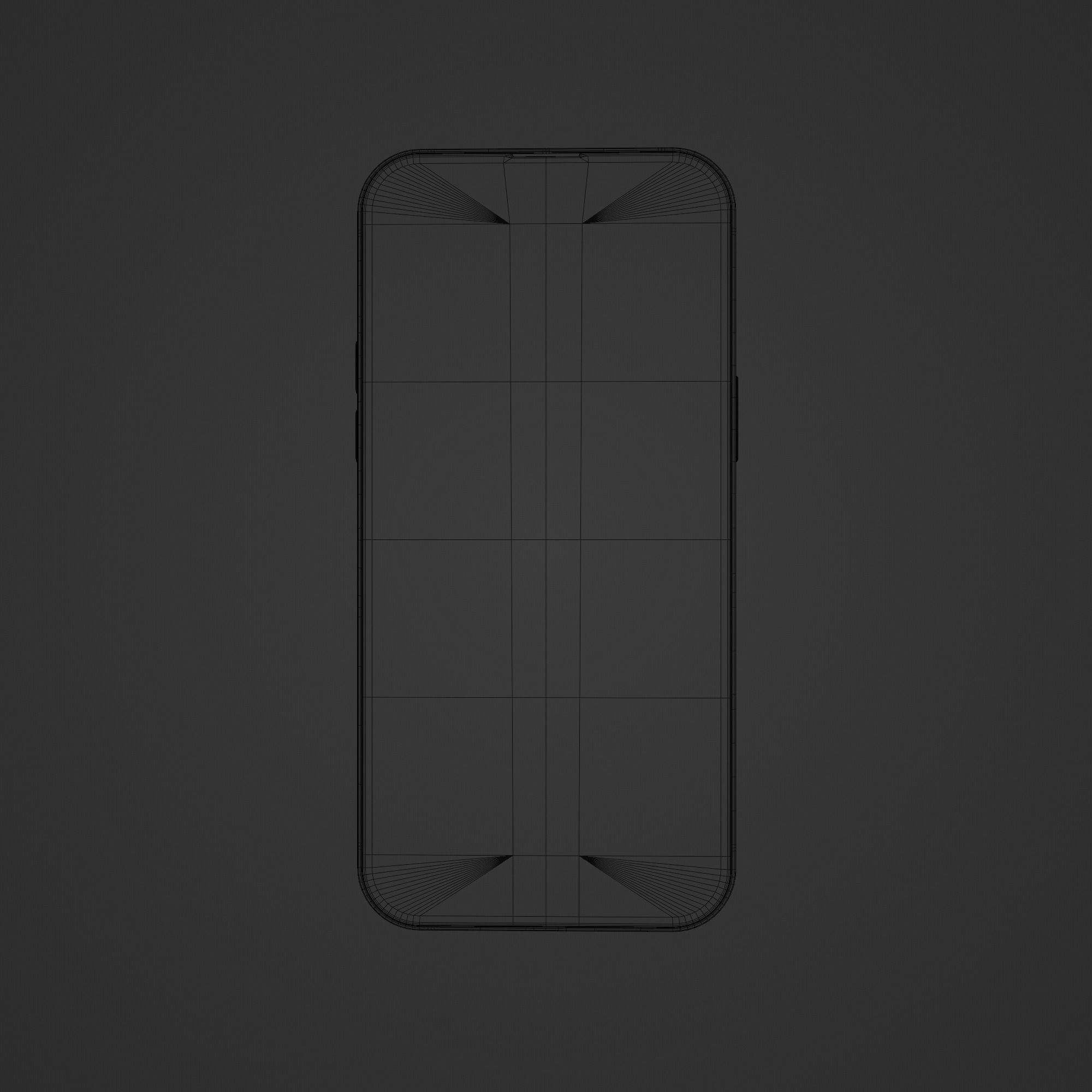 iPhone 14 Pro max Low-poly 3D model_32