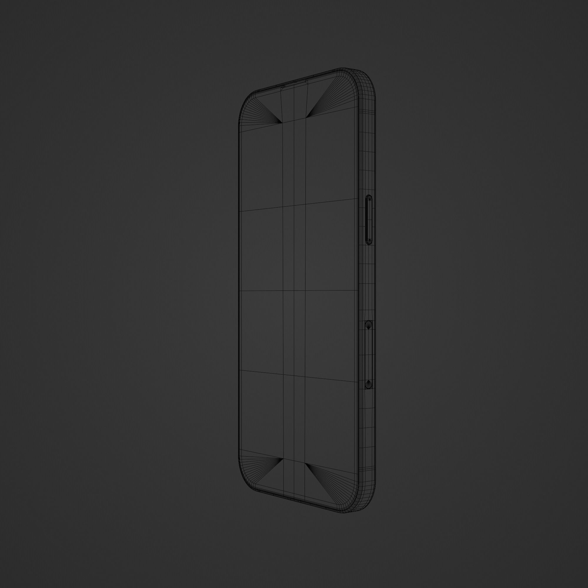 iPhone 14 Pro max Low-poly 3D model_31