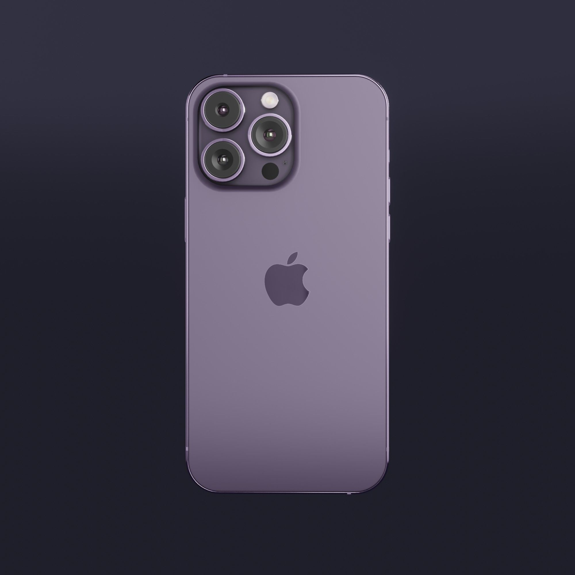 iPhone 14 Pro max Low-poly 3D model_7
