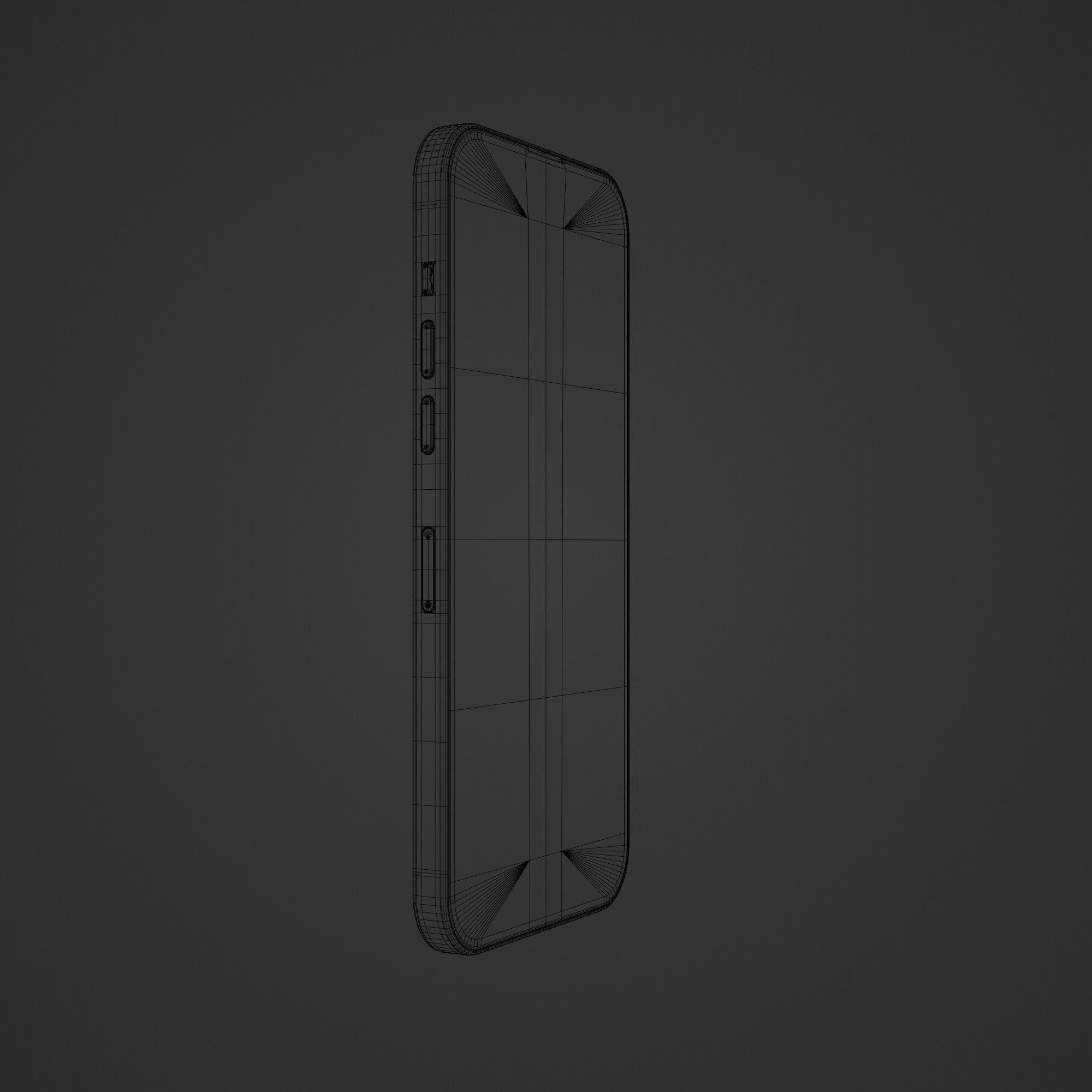 iPhone 14 Pro max Low-poly 3D model_33
