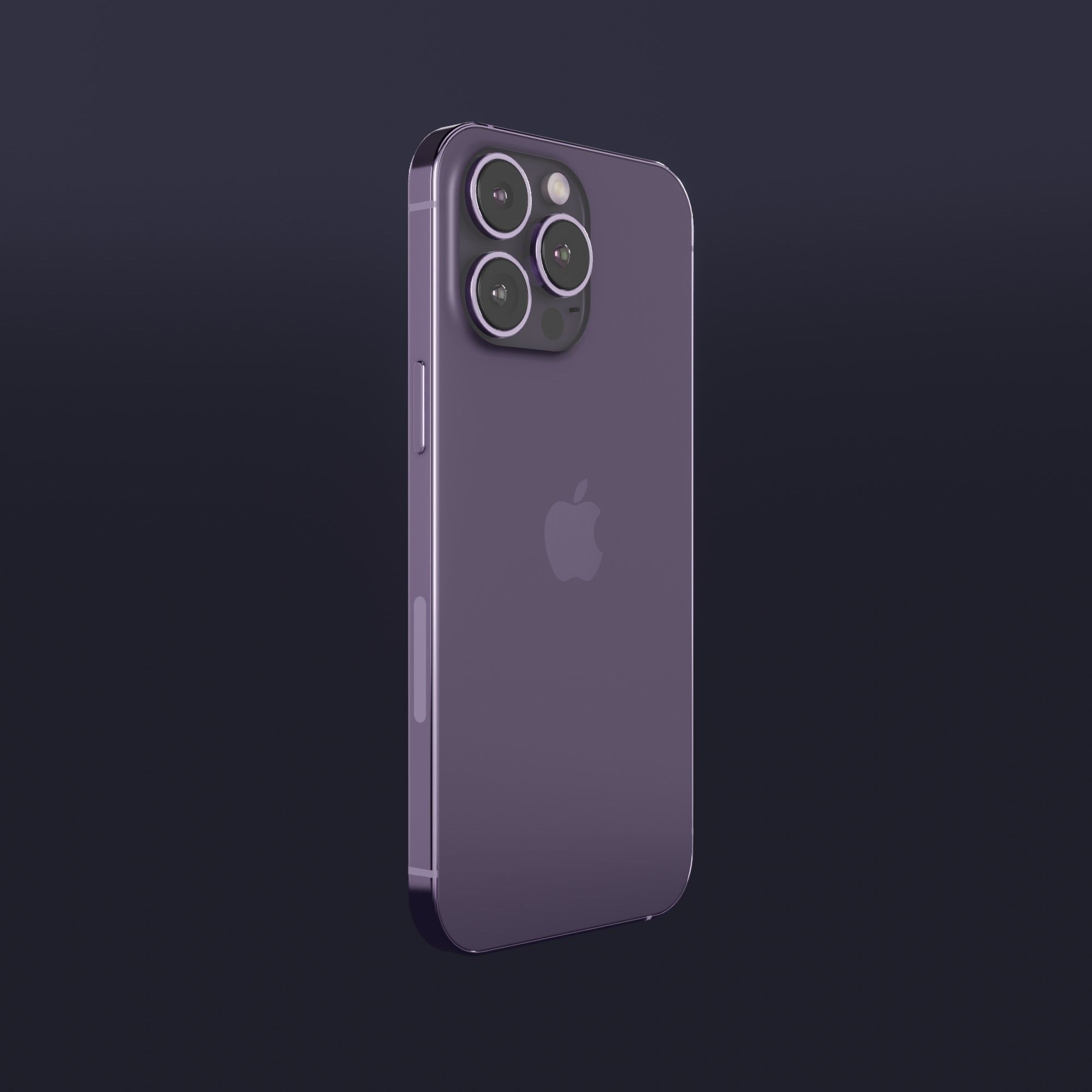 iPhone 14 Pro max Low-poly 3D model_8