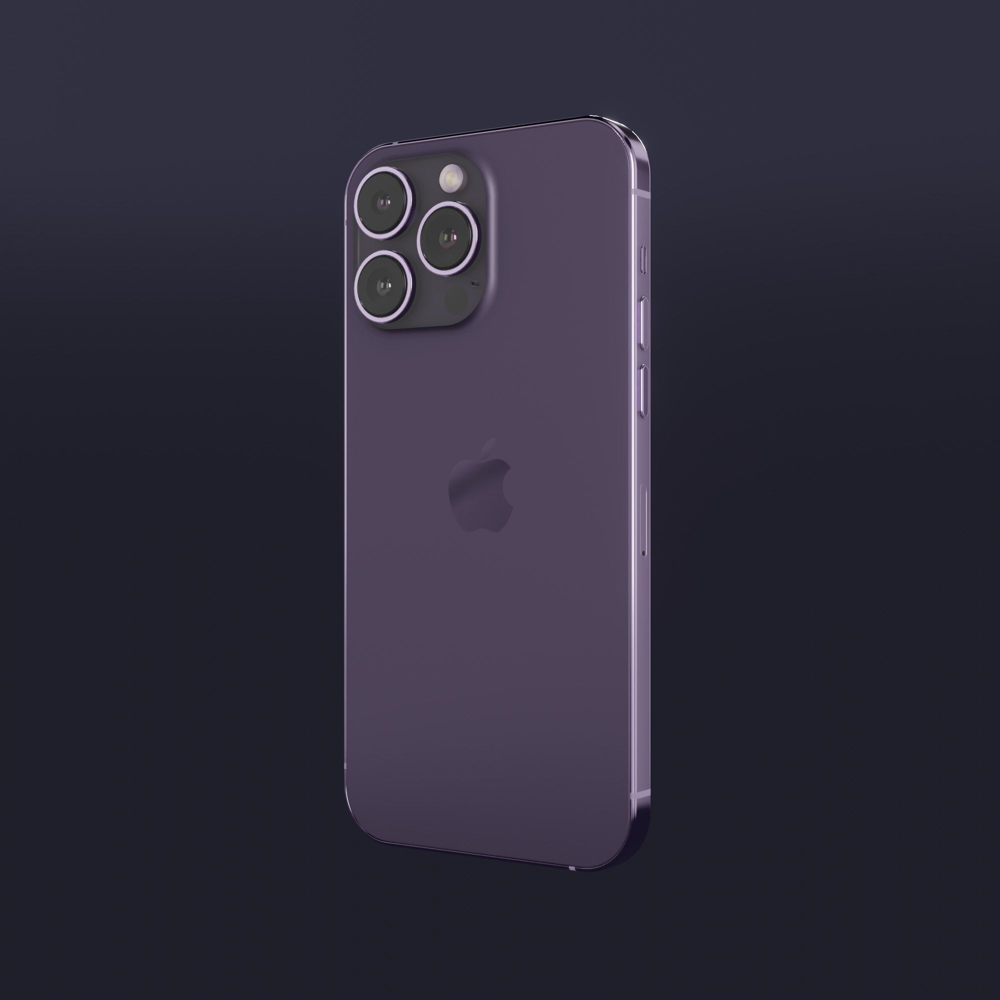 iPhone 14 Pro max Low-poly 3D model_6