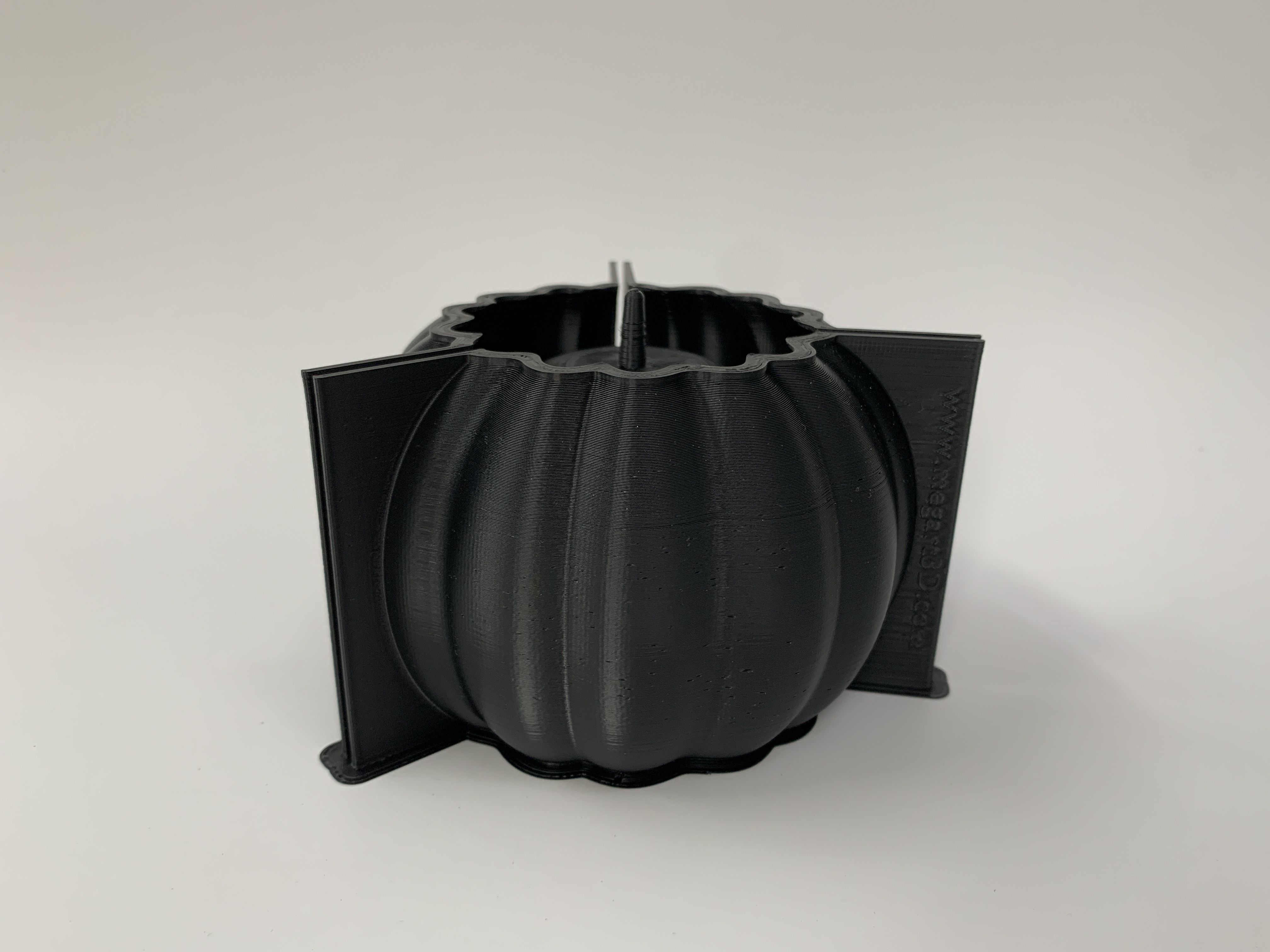 Jack O Lantern Pot mold 3Dprint - Include Pot file for print 3D print model_4