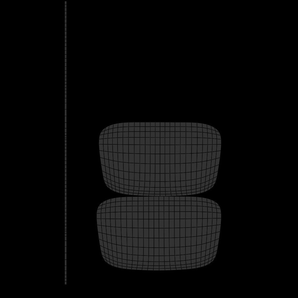 Wood chair - Fredericia Soborg wood chair 1950 3D model_11