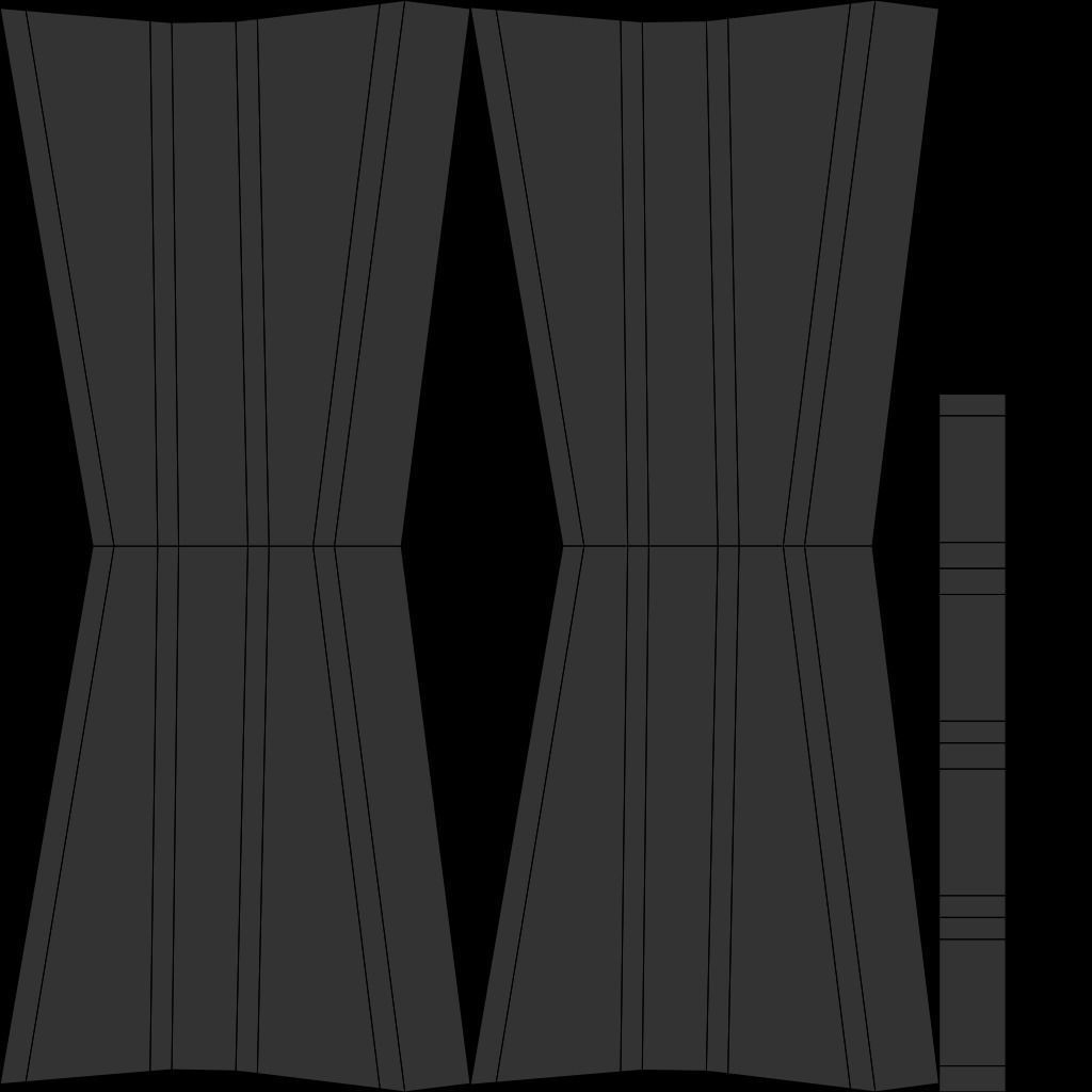 Wood chair - Fredericia Soborg wood chair 1950 3D model_8