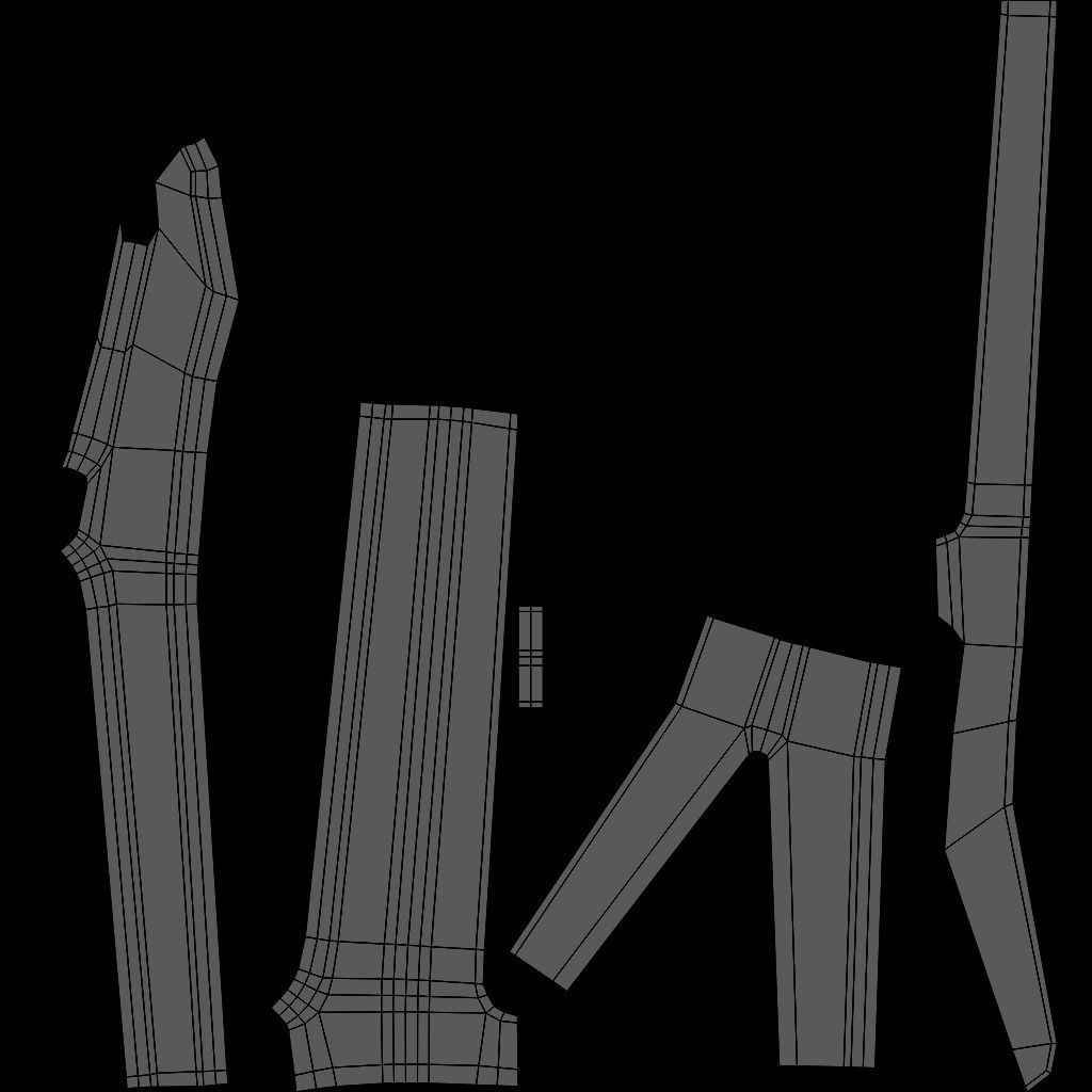 Wood chair - Fredericia Soborg wood chair 1950 3D model_9