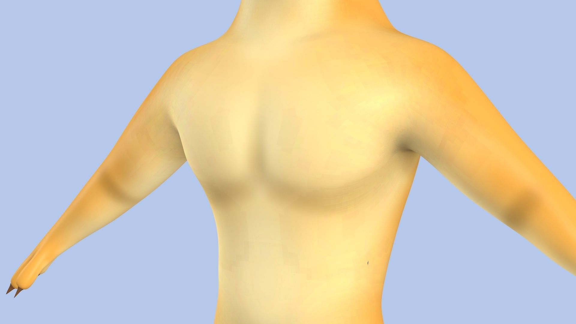 Cartoon Lion Low-poly 3D model_7