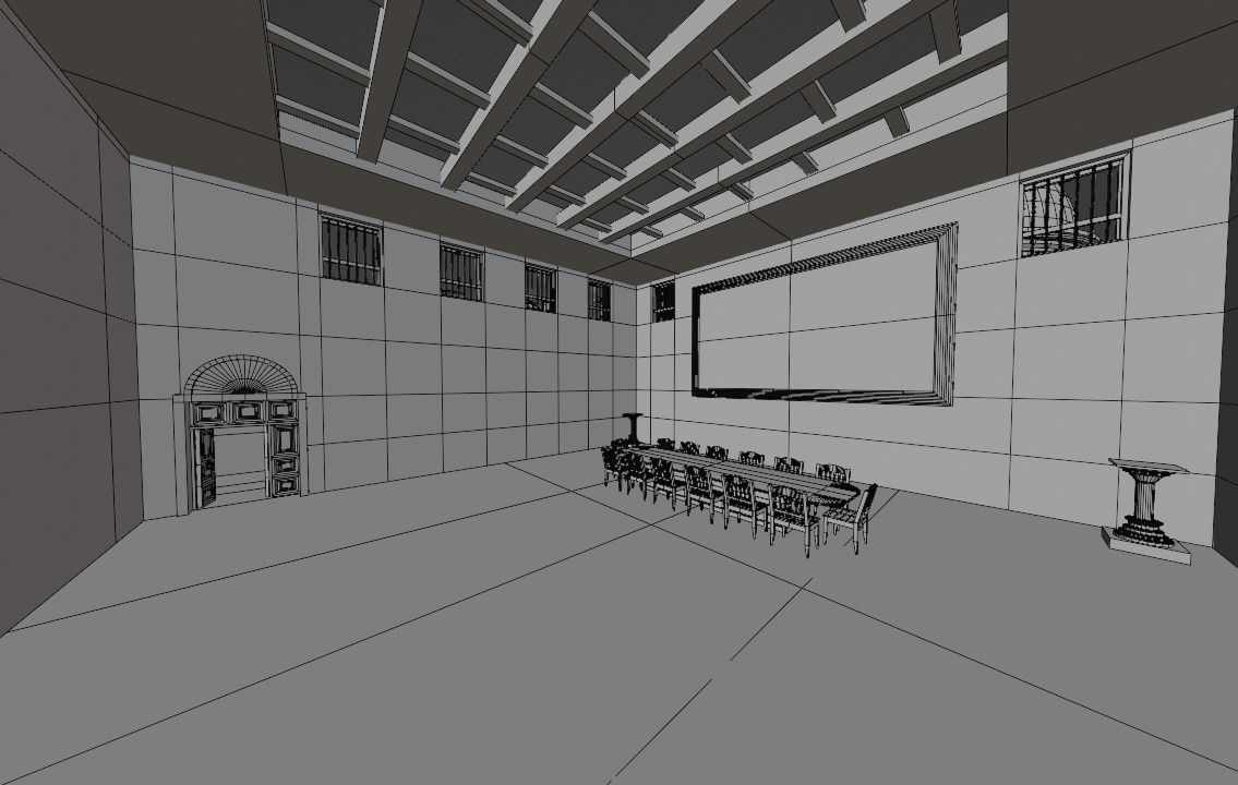 ancient arabian palace 3D model_19