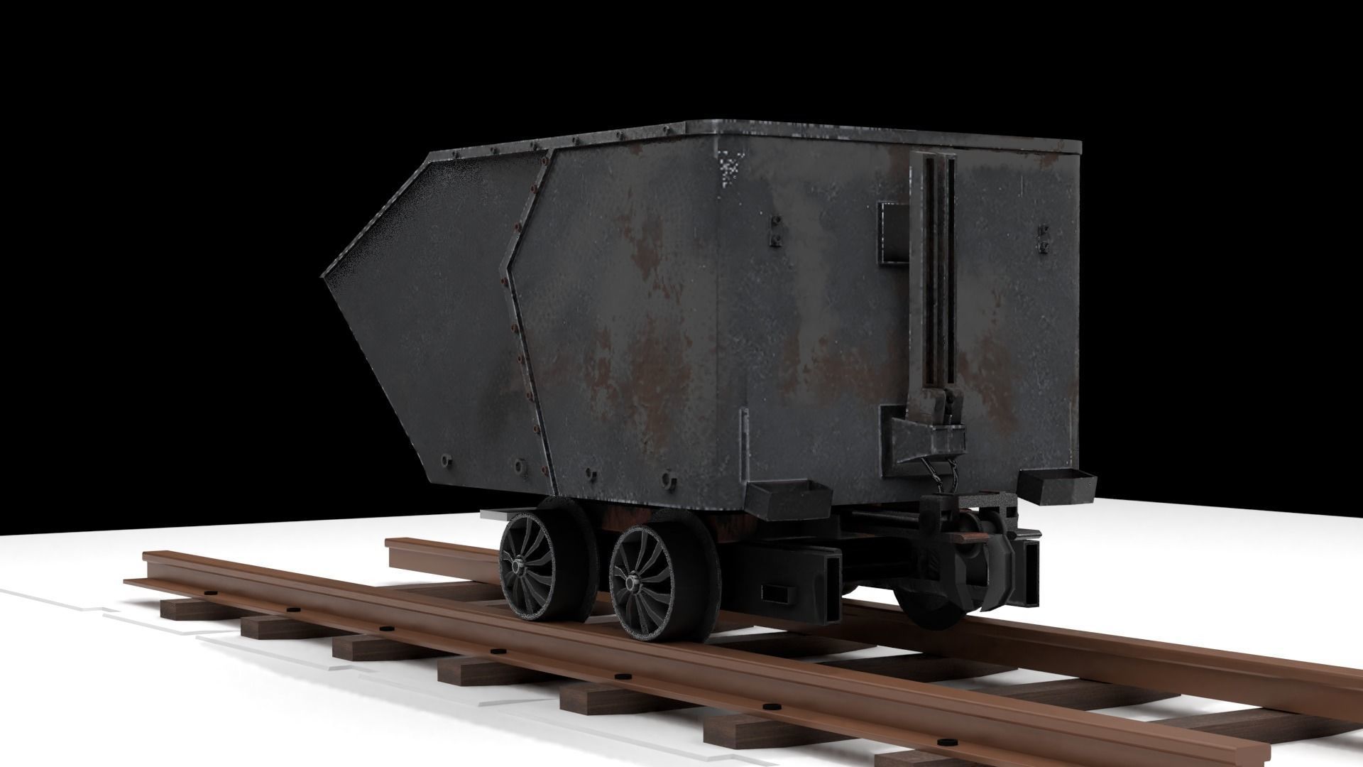 Mining Cargo 3D model_1