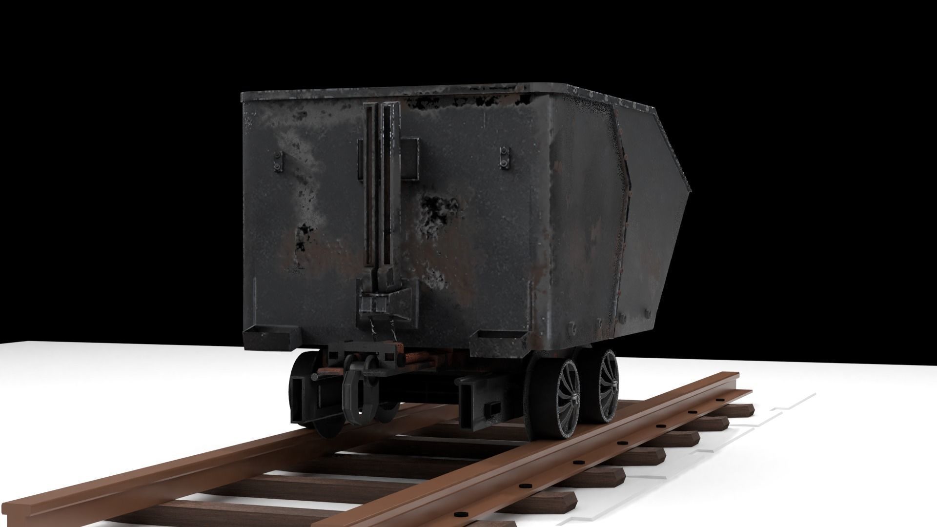 Mining Cargo 3D model_2