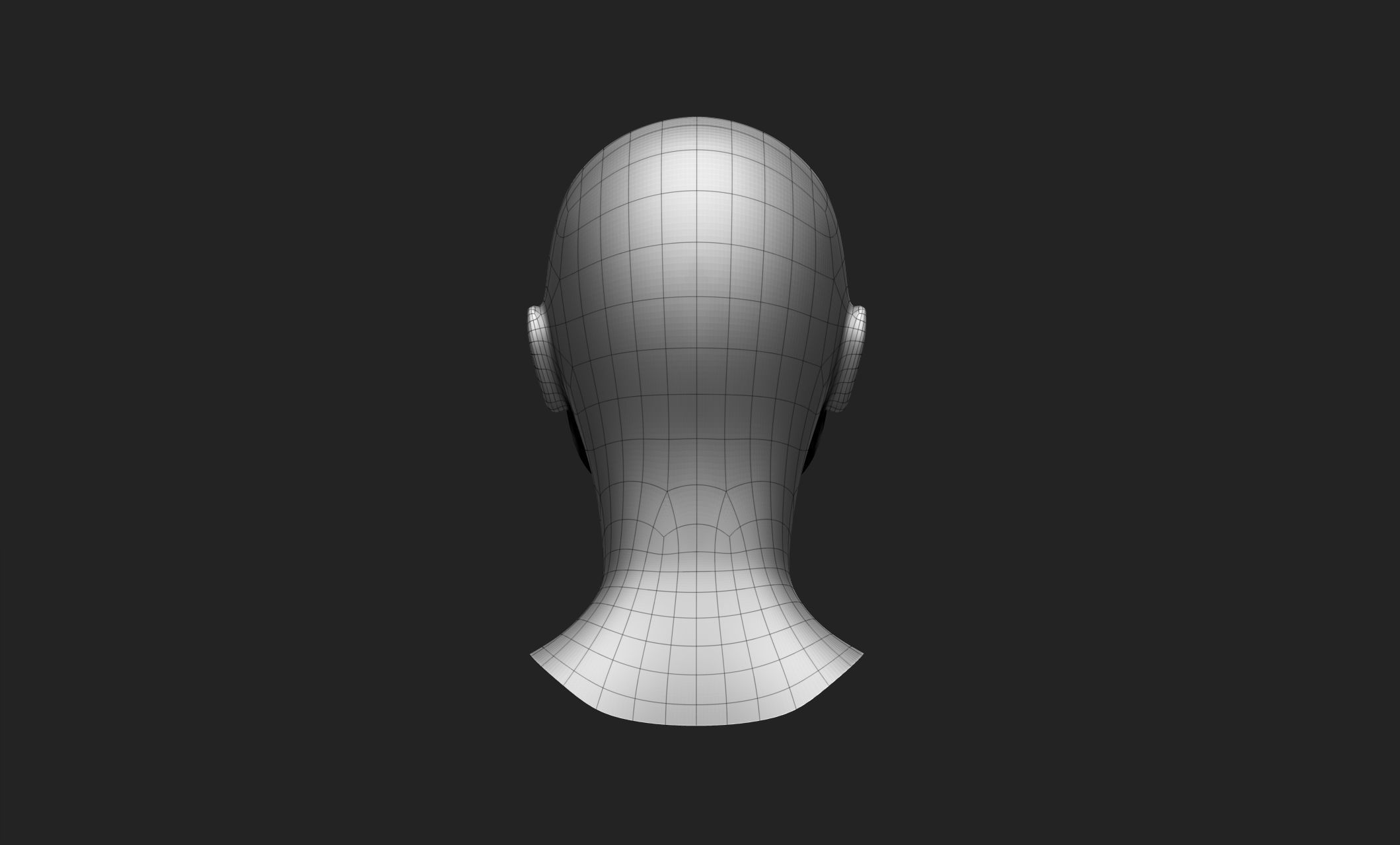 Female Head 7 Cartoon - Stylized - Anime - Manga Low-poly 3D model_12