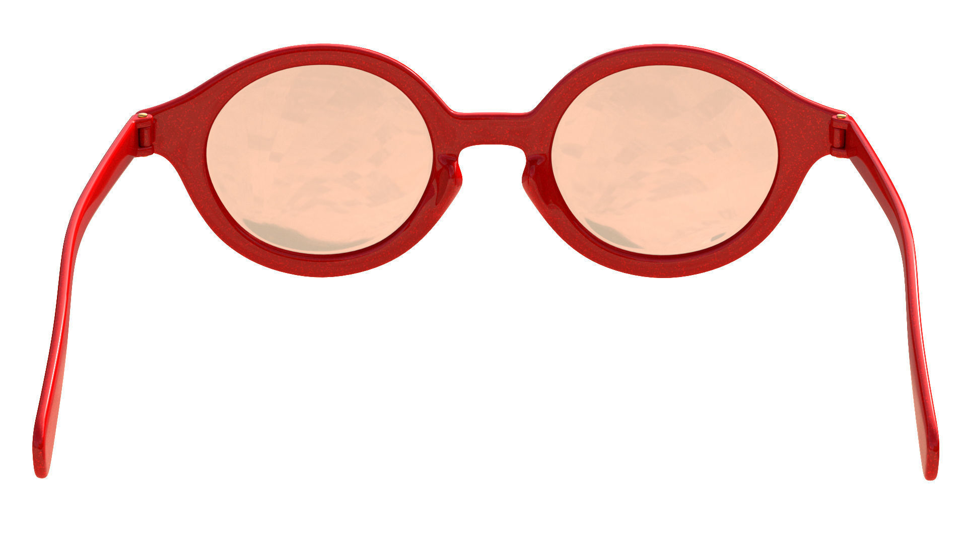 Sunglasses in 5 different colors Collection Low-poly 3D model_8