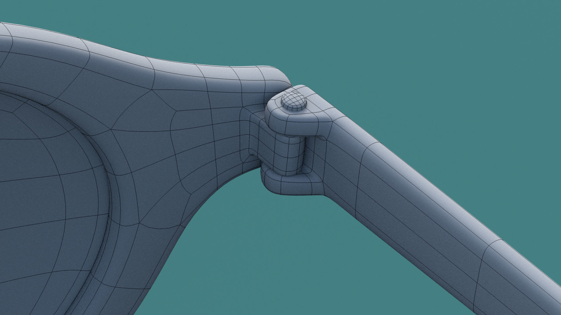 Sunglasses in 5 different colors Collection Low-poly 3D model_13