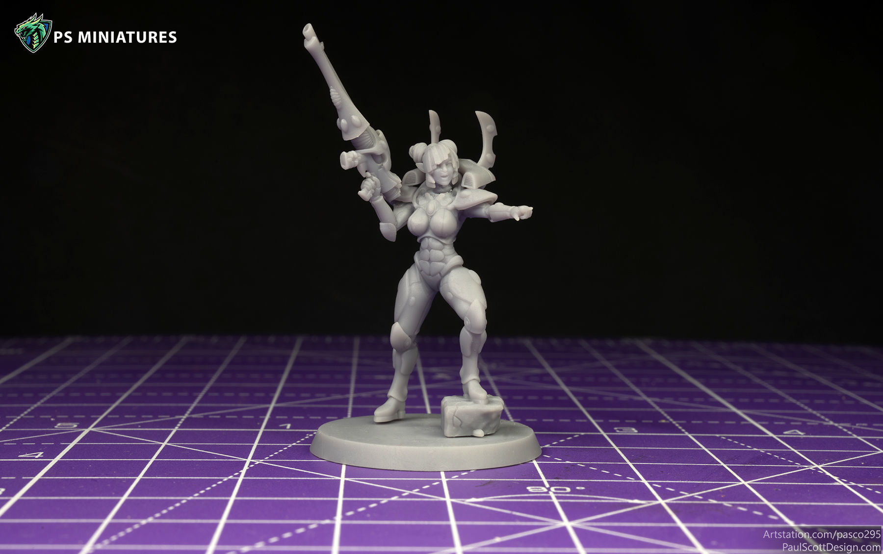 Elf Female Soldiers Bundle  40 variants and Pinups 3D print model_27