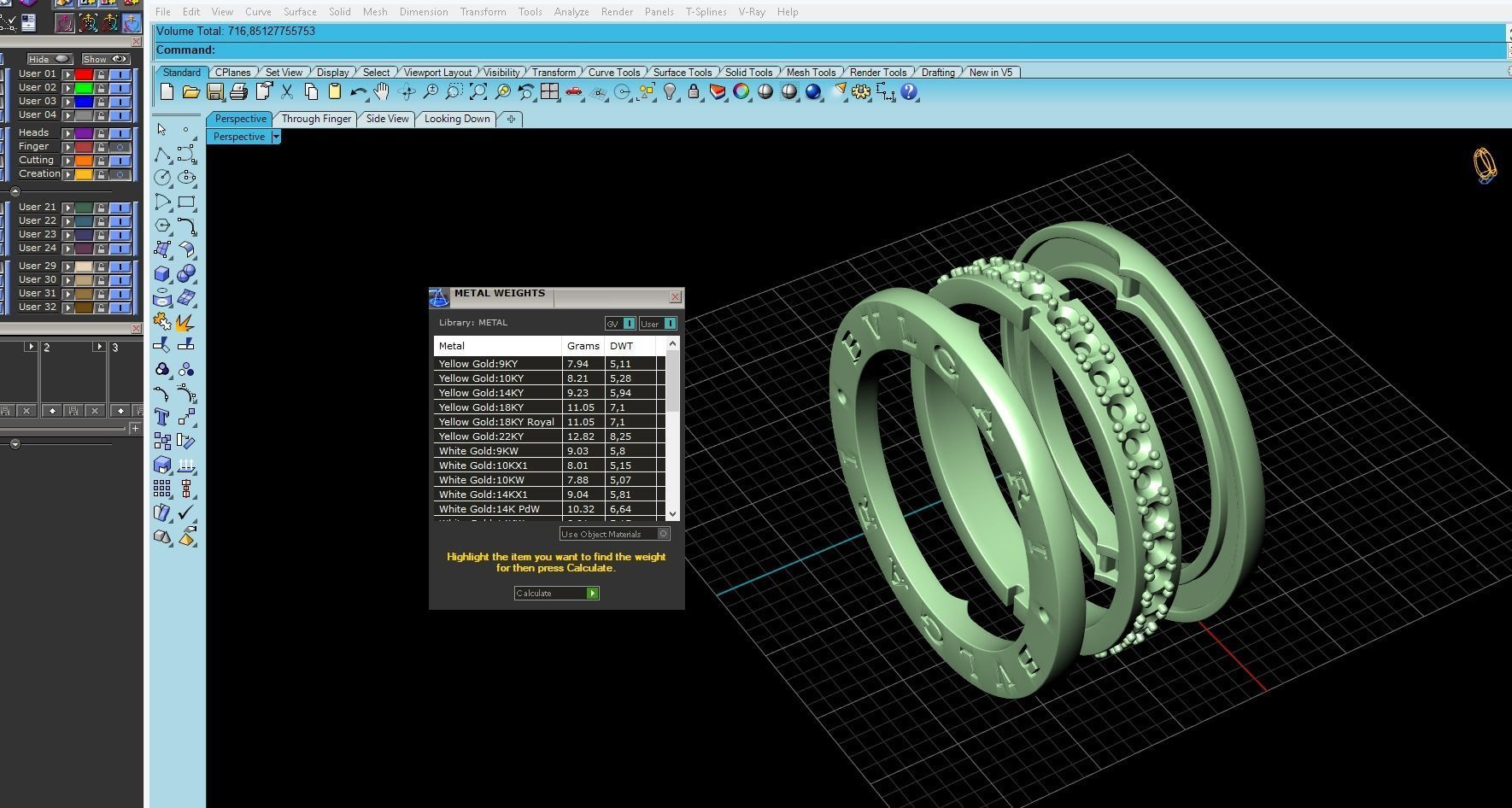  Bzero Style Ring 3D print model_7